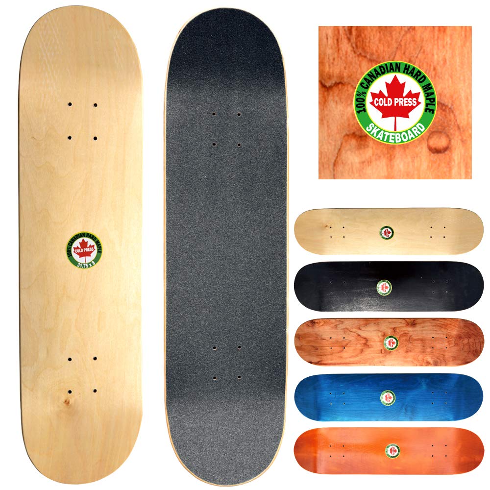 WLNTSKATE スケボー デッキ まとめ売り 3枚 カナディアンメープル