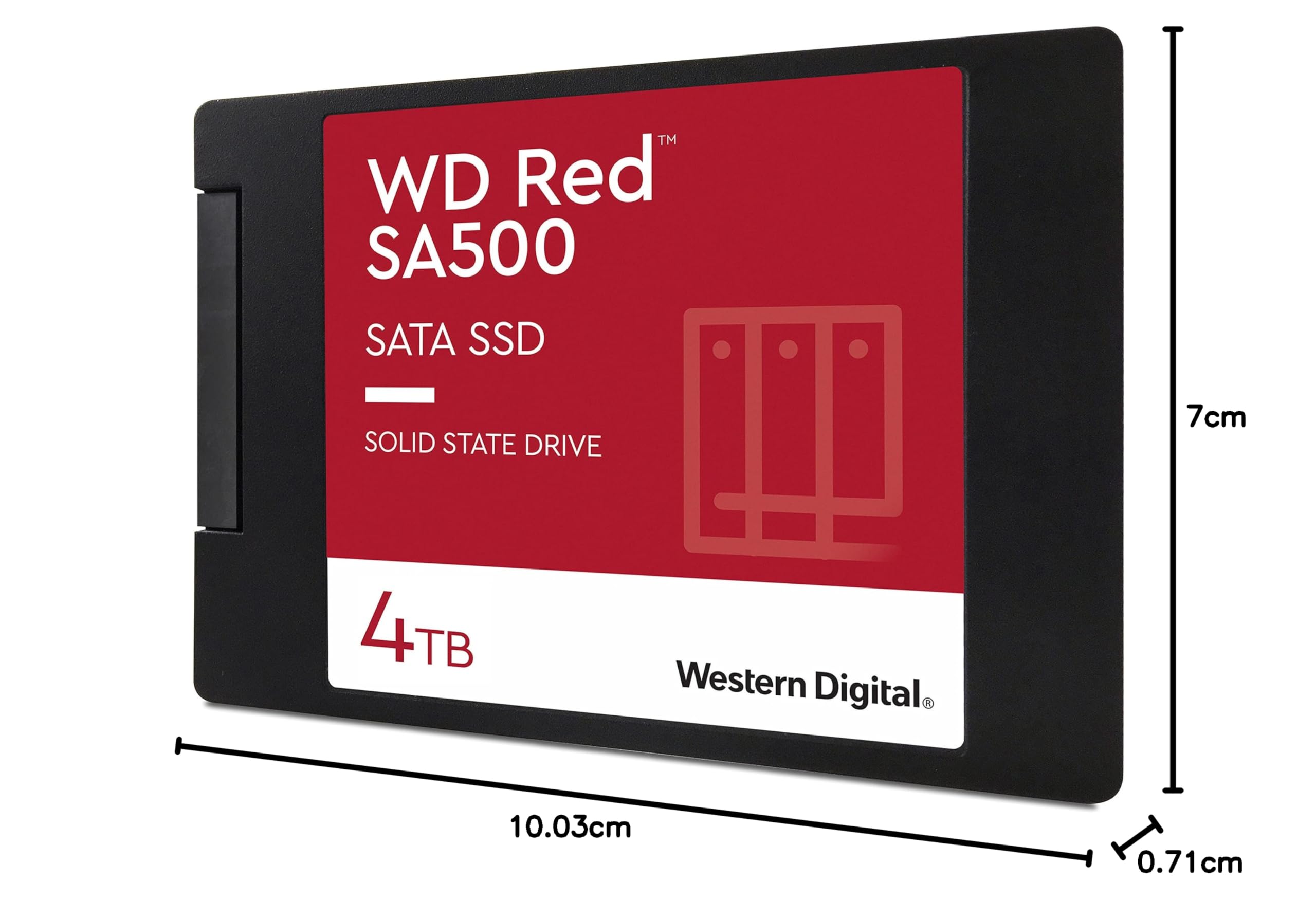 Amazon | WDS400T1R0A [WD Red SA500 NAS SATA SSD（4TB 2.5インチ 7mm