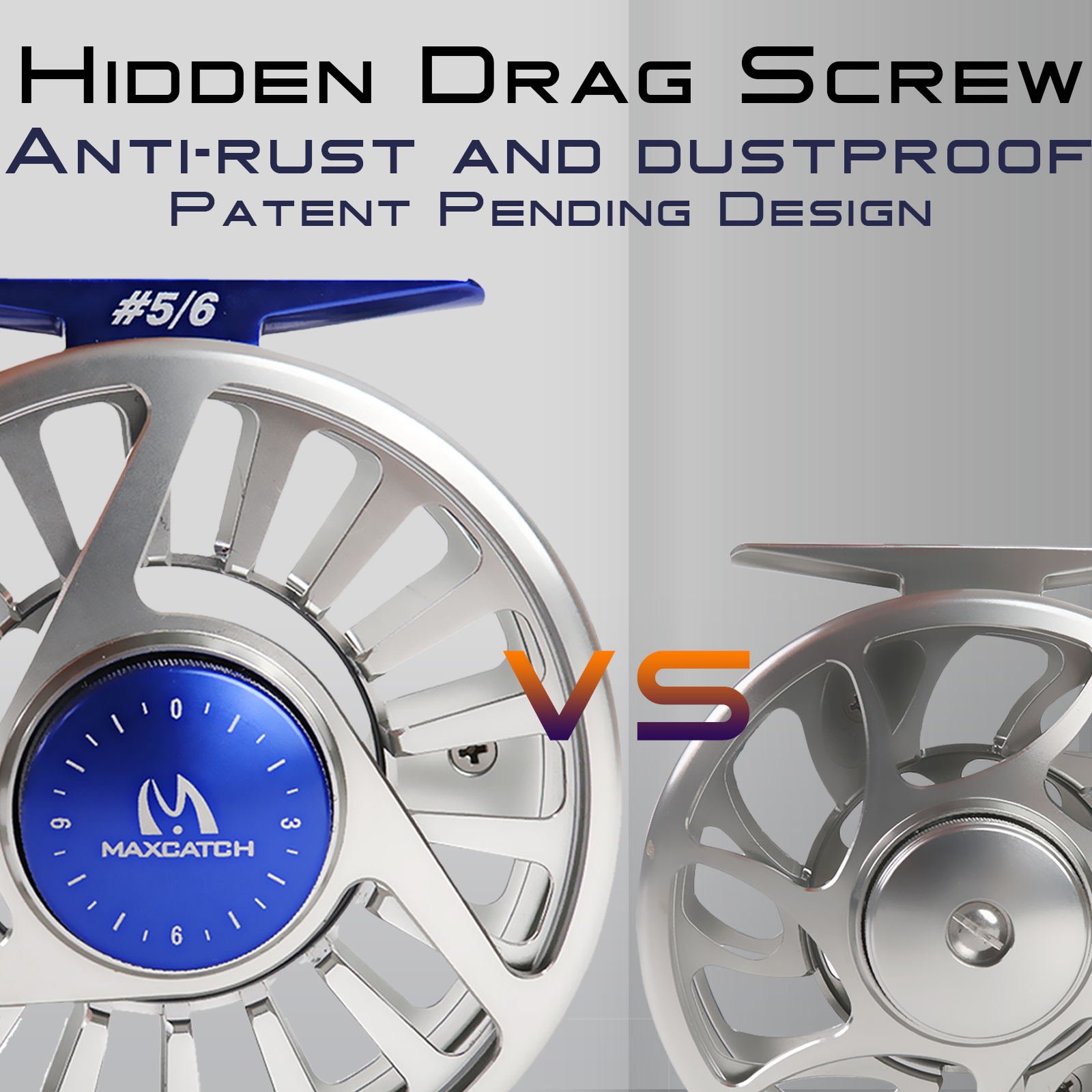 Amazon | Maxcatch Avidシリーズ フライフィッシングリール - 1/3 3/4