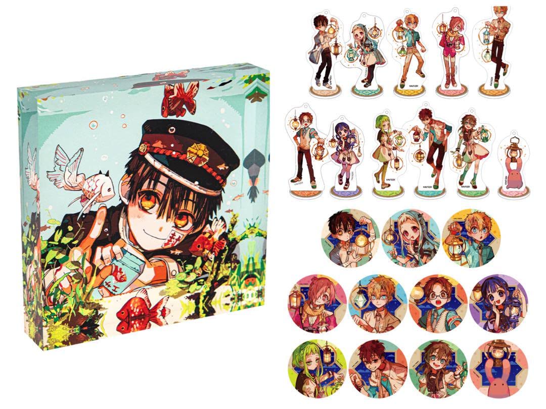 Amazon.co.jp: 地縛少年花子くんミュージアム アクリルブロック 缶