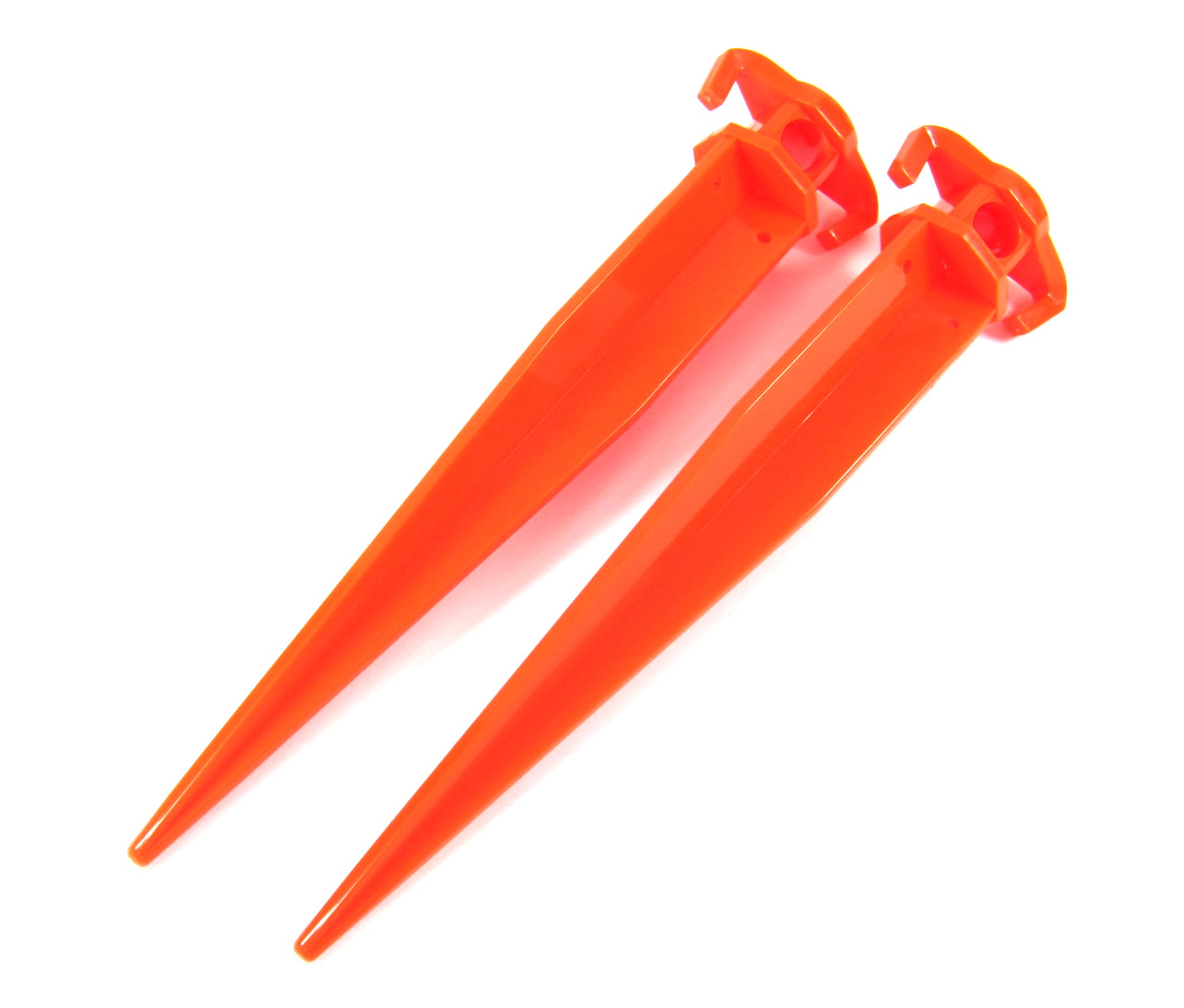 Amazon.com : Elitexion 11-Inch Ground Stake Stick – Orange – Pack