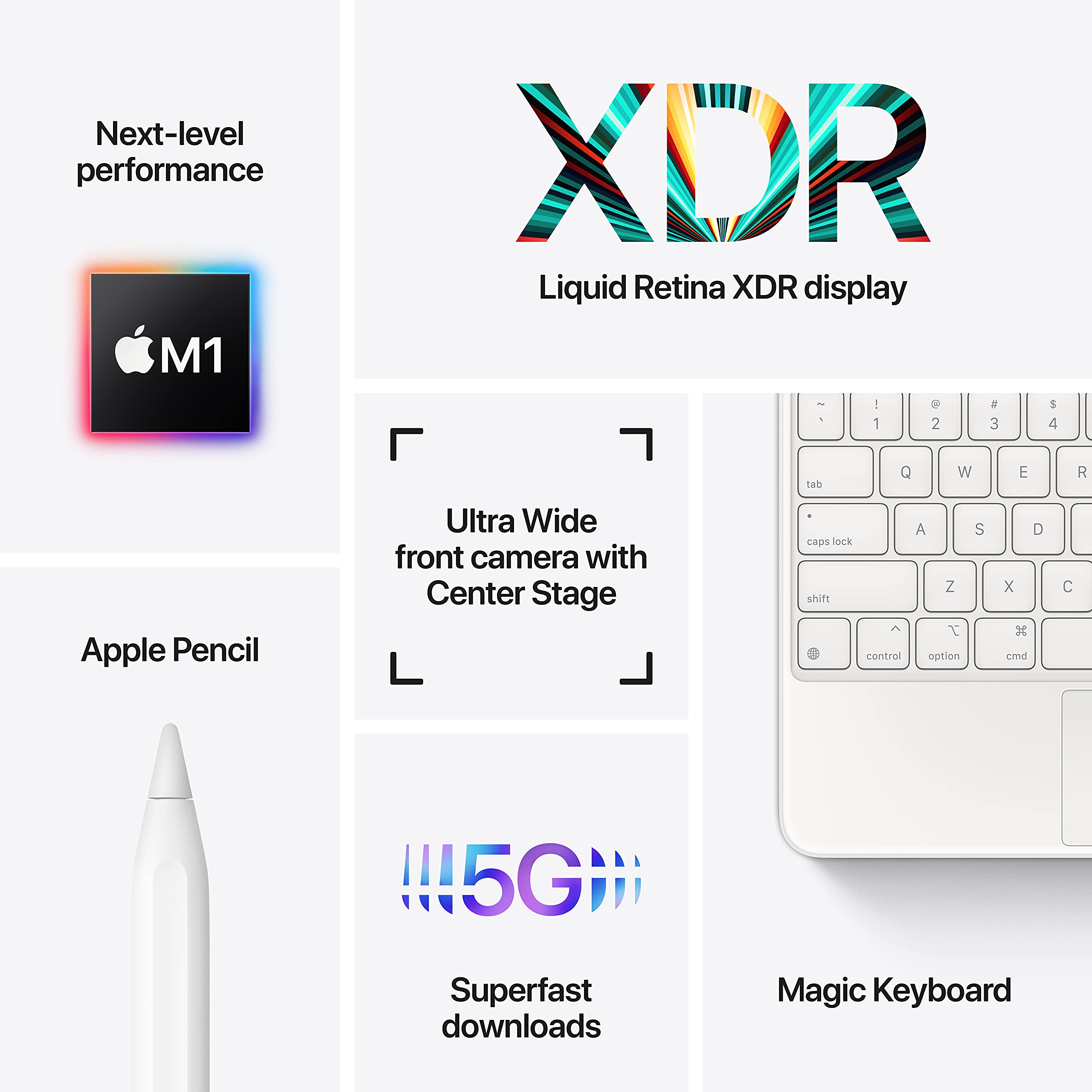 Amazon.com : Apple iPad Pro 12.9in (5th Gen.) - 128GB - WiFi