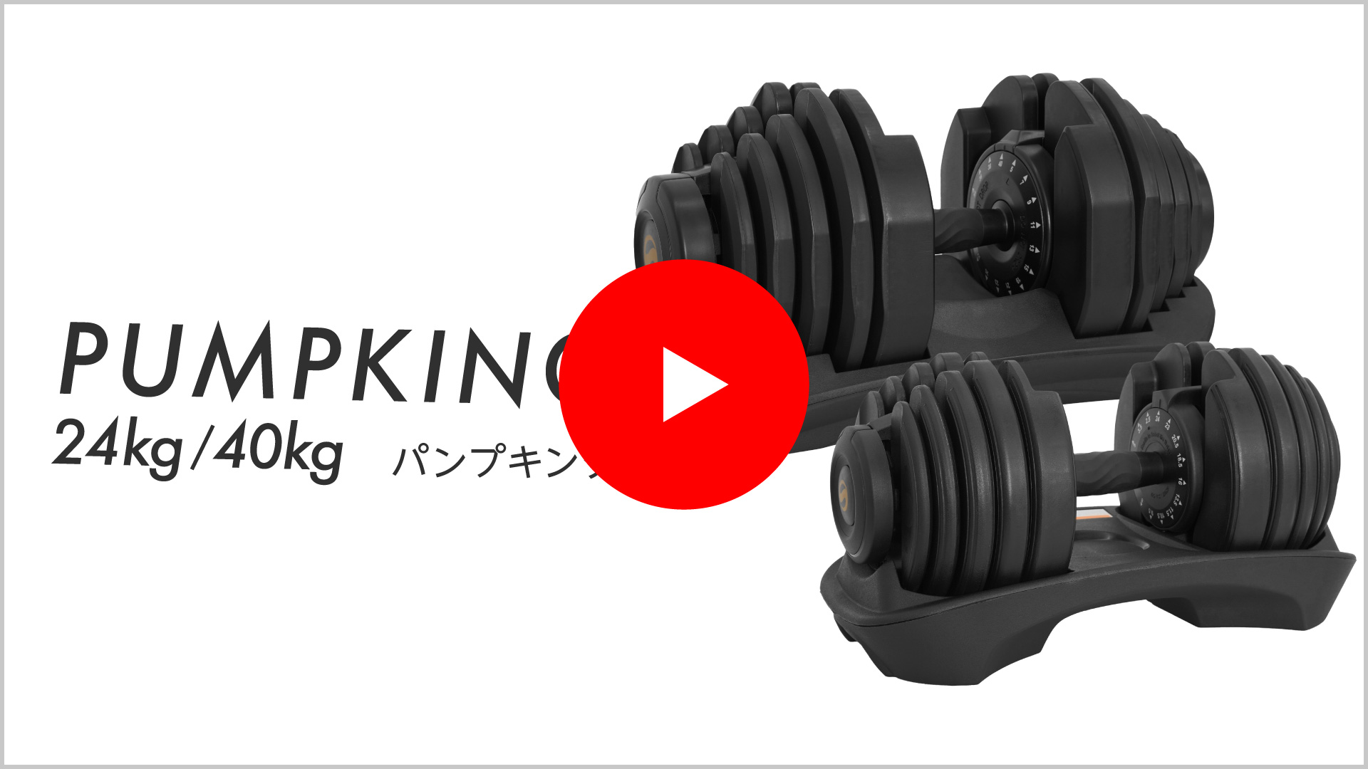 Amazon | ライシン パンプキング 片手式 24kg 1個 可変式ダンベル