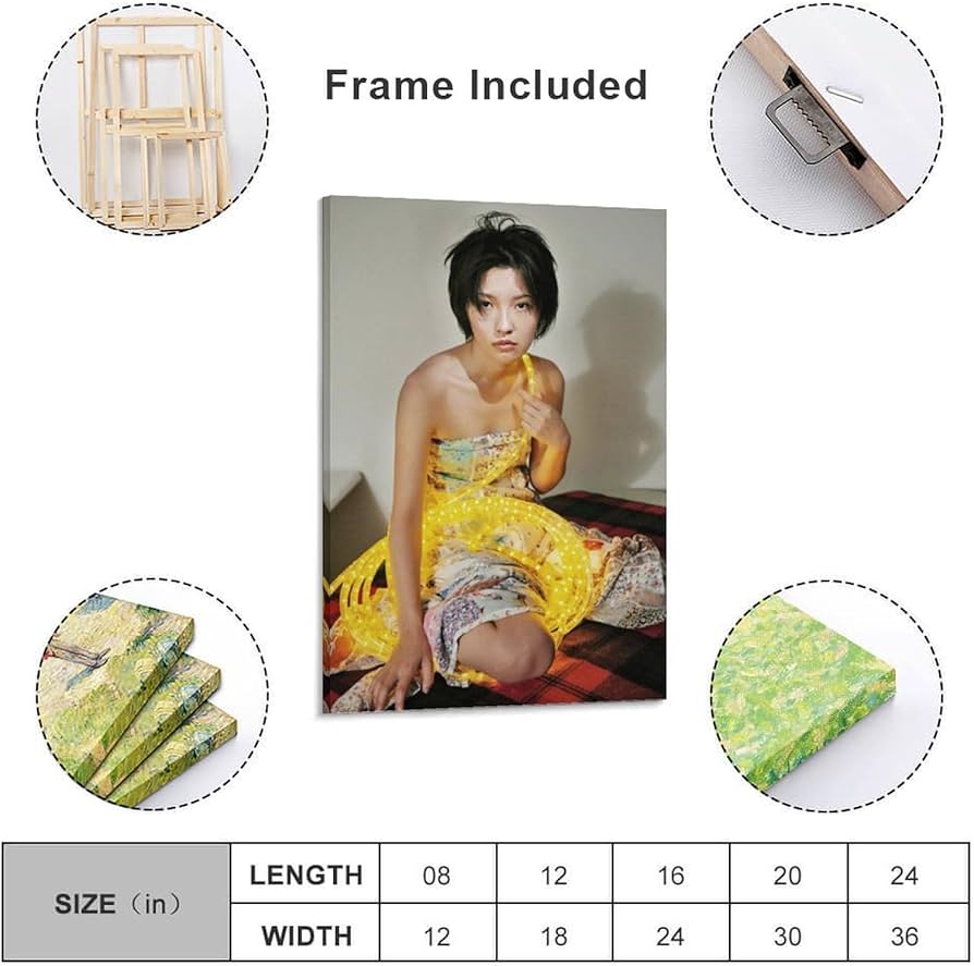 Amazon.co.jp: 星野真里水着セクシー写真ポスター プリント キャンバス