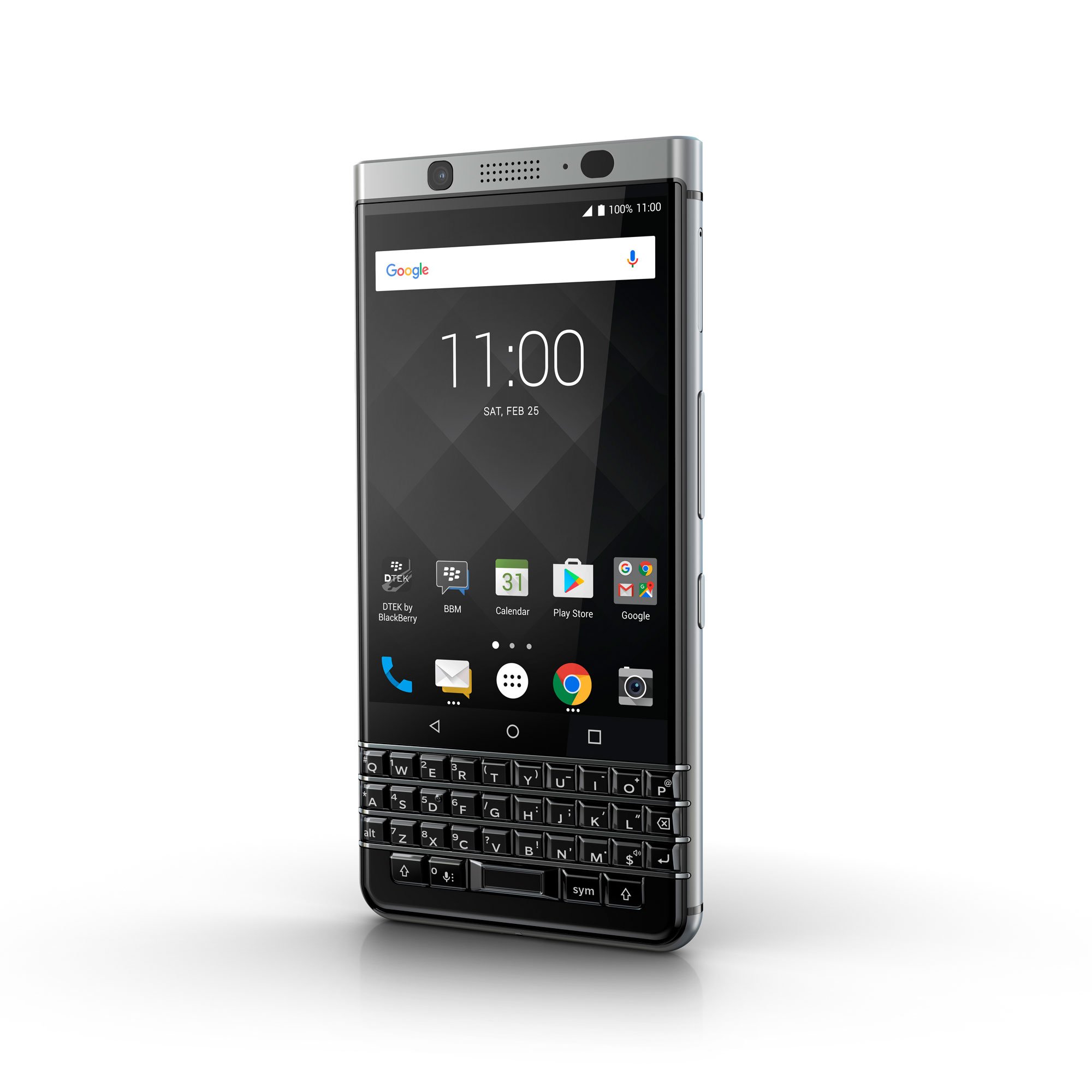 Amazon | BlackBerry KEYone Black/Silver 32GB 【日本正規代理店品