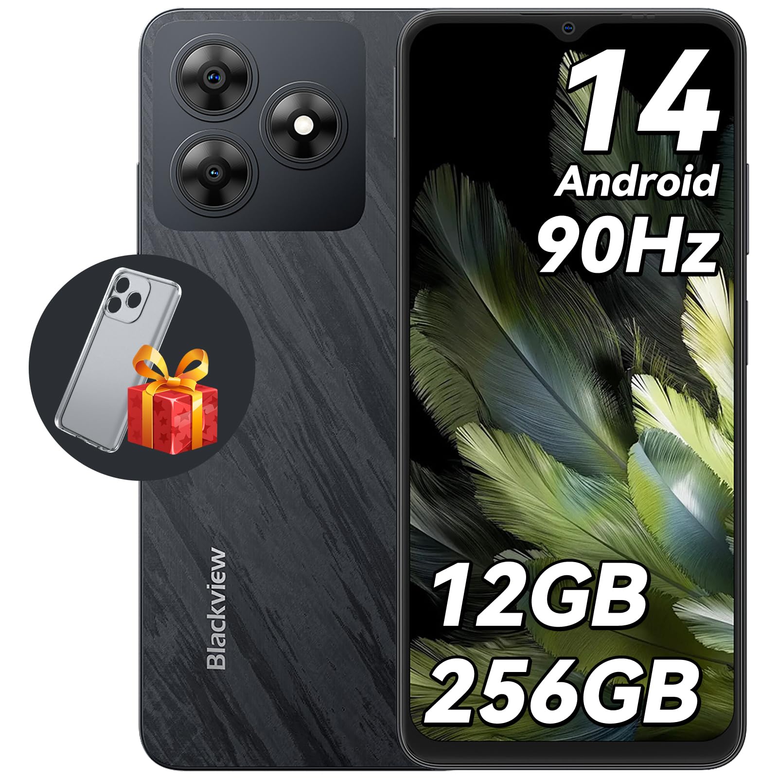 Amazon | Blackview Wave8 SIMフリー スマホ 本体 アンドロイド 14