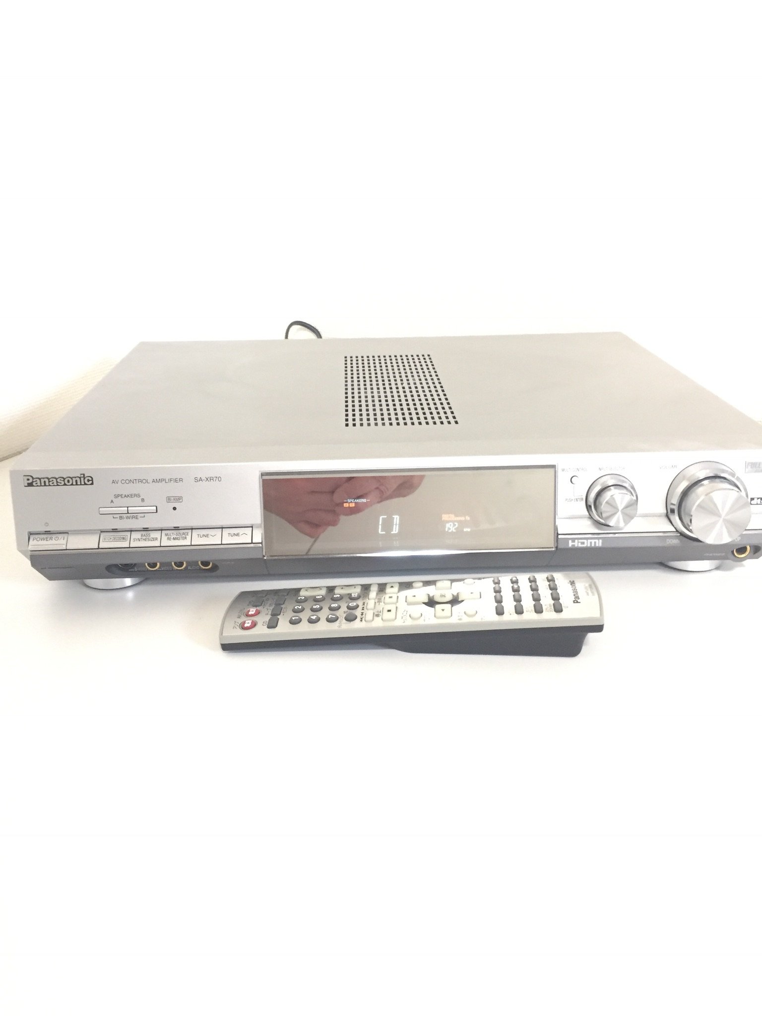 Amazon.co.jp: パナソニック デジタルAVコントロールアンプ シルバー