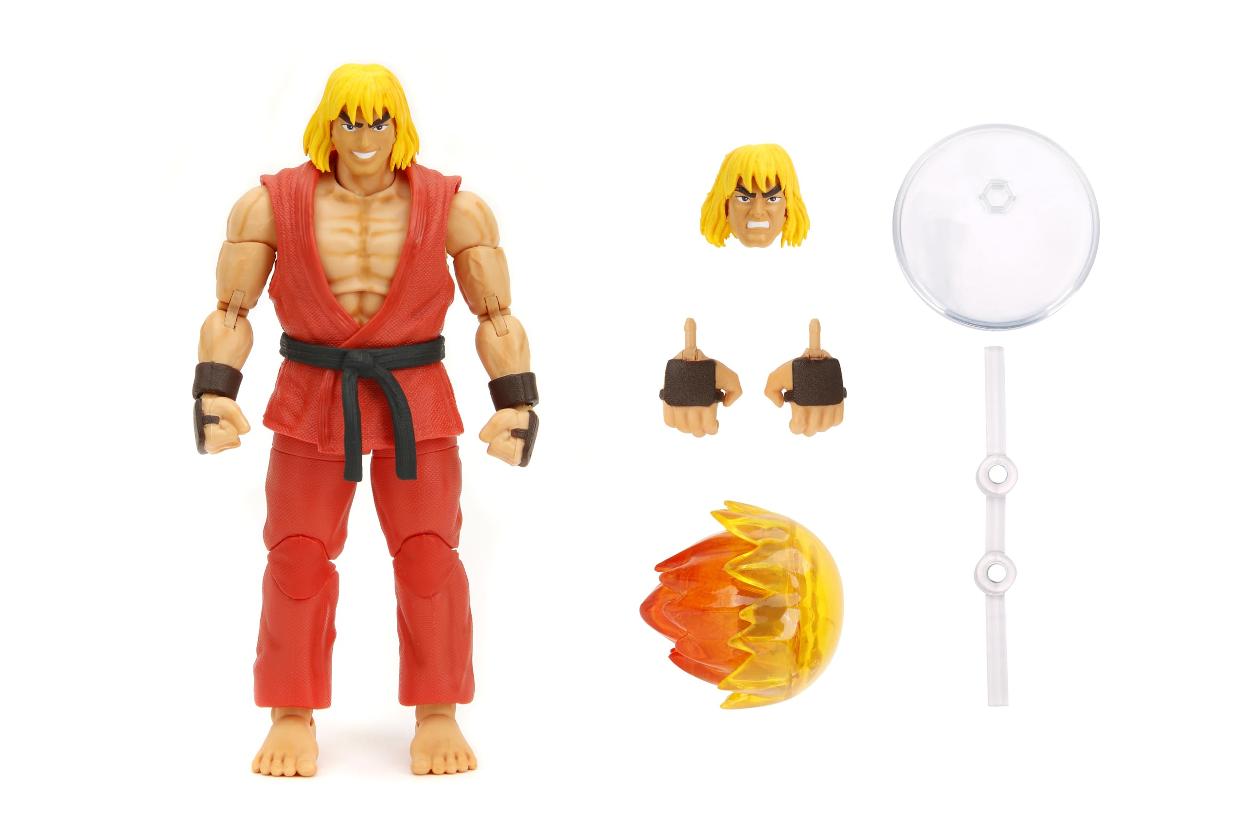 Amazon.com: Jada - Street Fighters - Ken - Articulated Figure 15