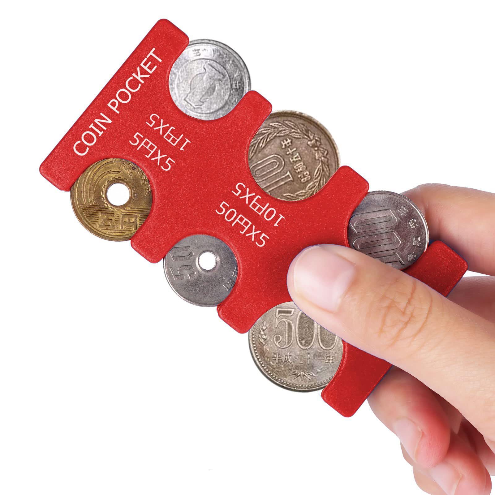 Amazon.com: kekafu Japanese Yen Coin Holder Hard Case Organizer