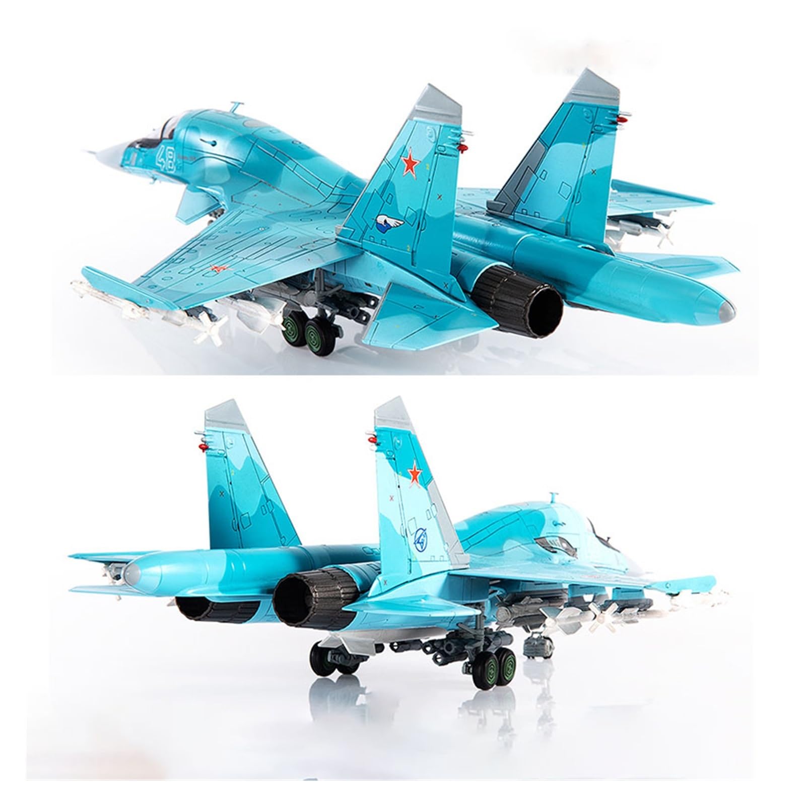Amazon.co.jp: 航空機 1:72 スケールフルバック SU-34 Su34 ロシア空軍