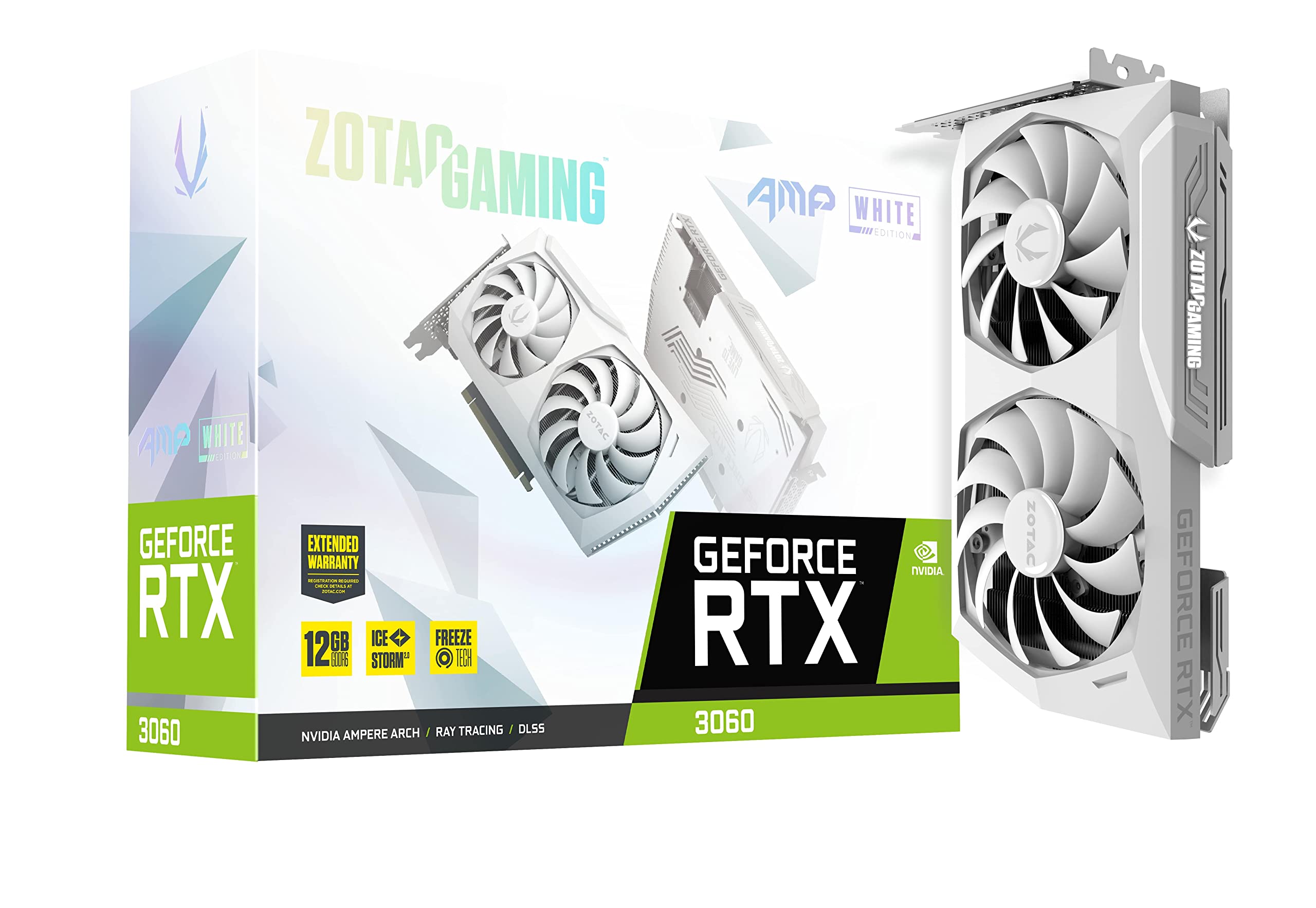 Amazon.com: ZOTAC Gaming GeForce RTX™ 3060 AMP White Edition 12GB