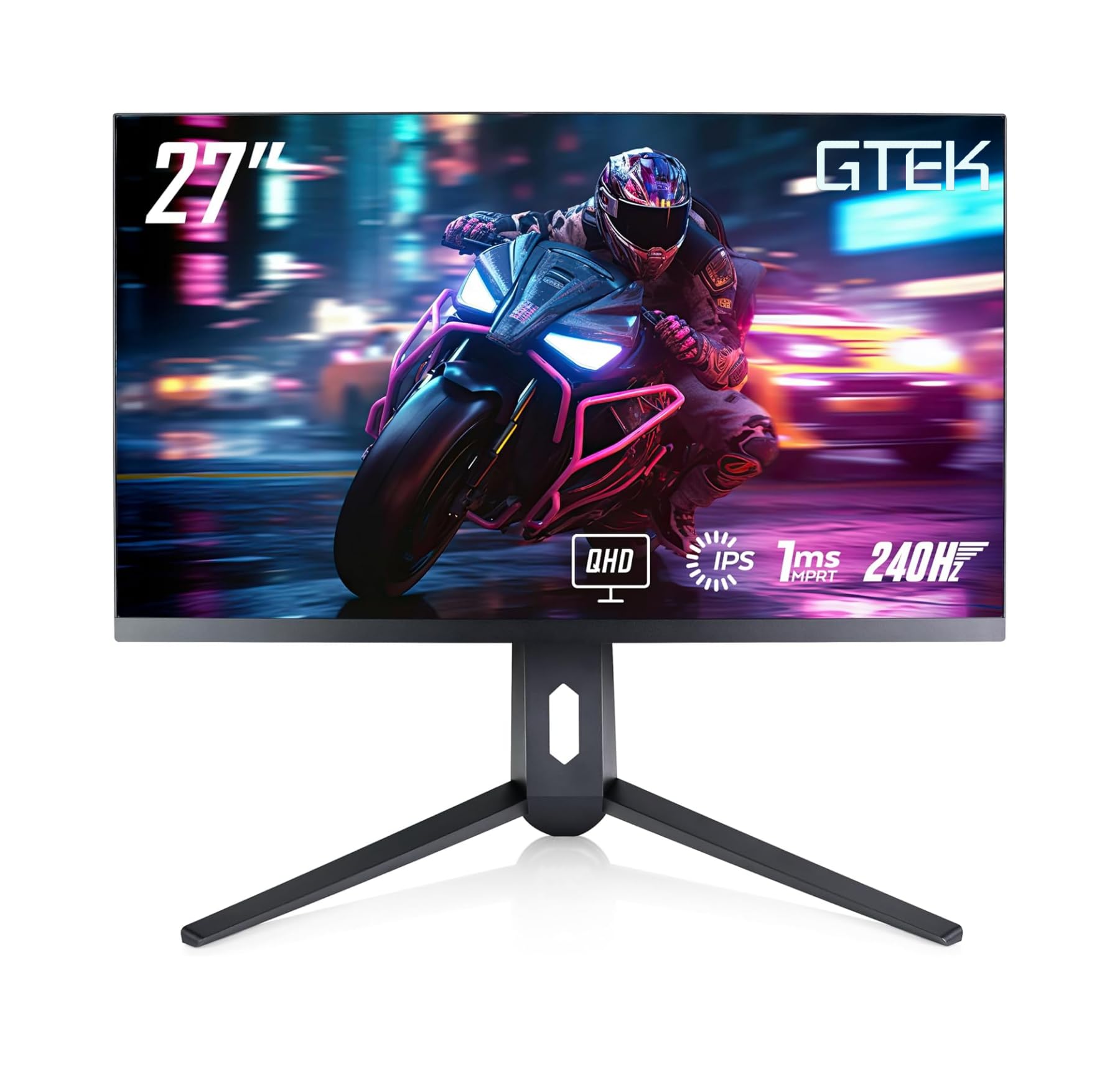 Amazon.com: GTek 27 inch 240Hz 2K Gaming Monitor, QHD 2560 x 1440P