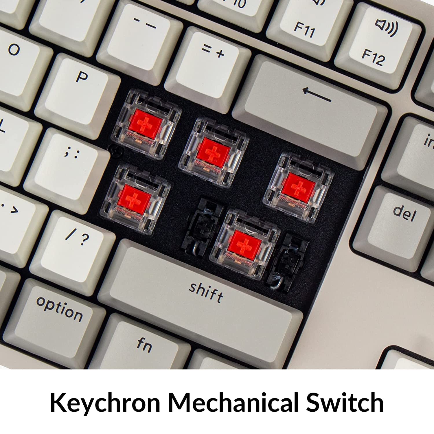 Amazon | Keychron C2 フルサイズ 有線メカニカルキーボード Mac対応
