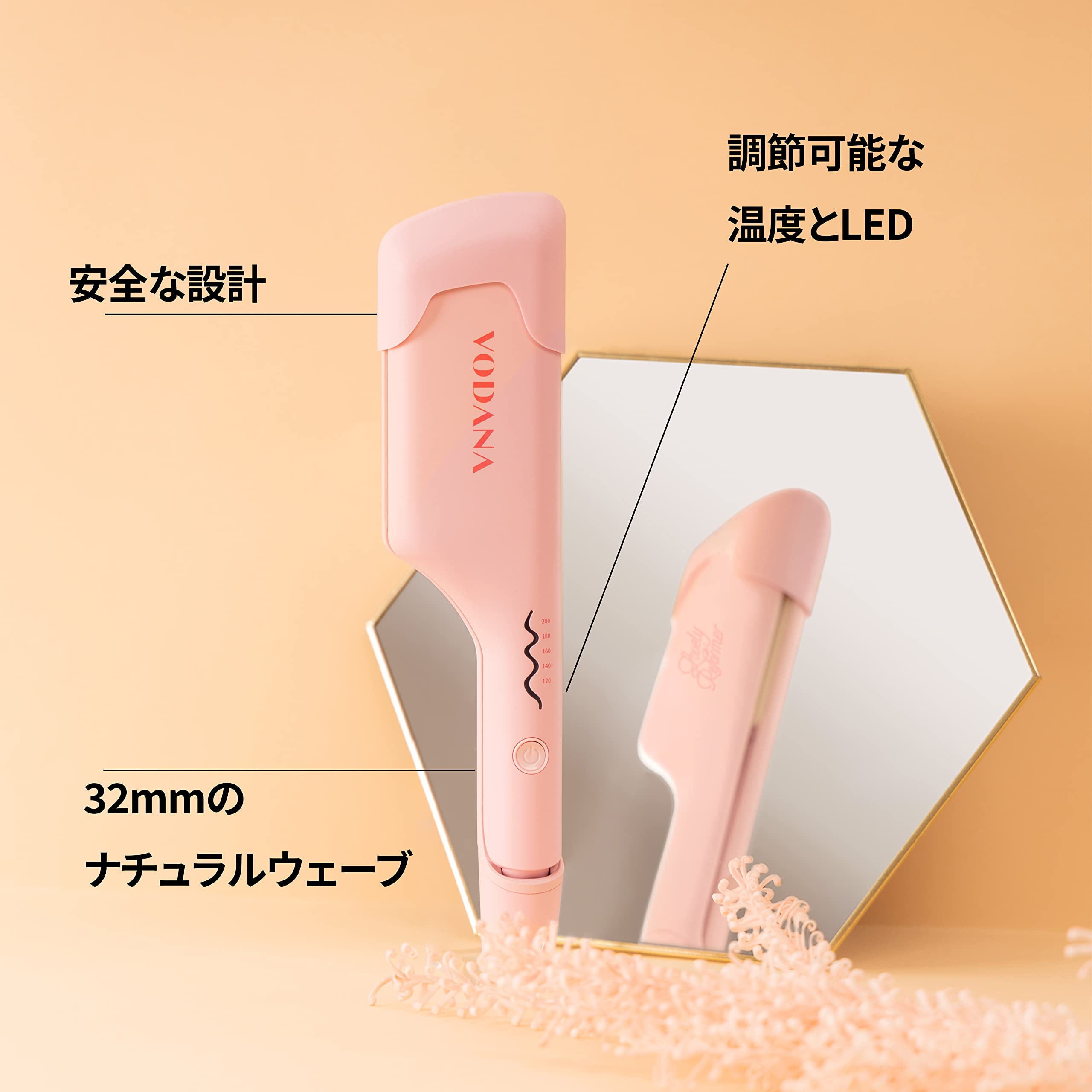 Amazon.co.jp: VODANA トリプルフローウェーブアイロン【日本正規品