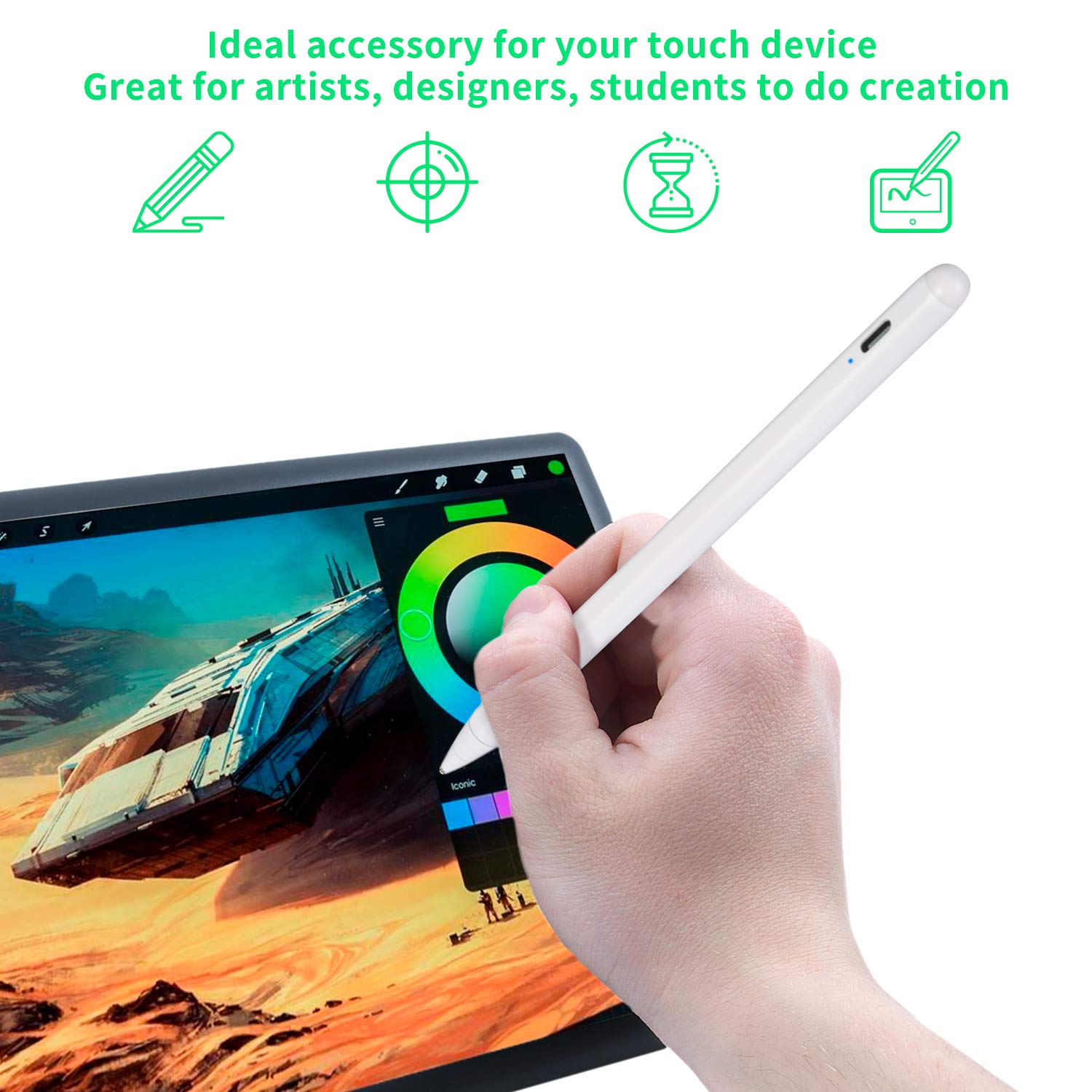 Amazon.com: Electronic Stylus for iPad Pro 10.5