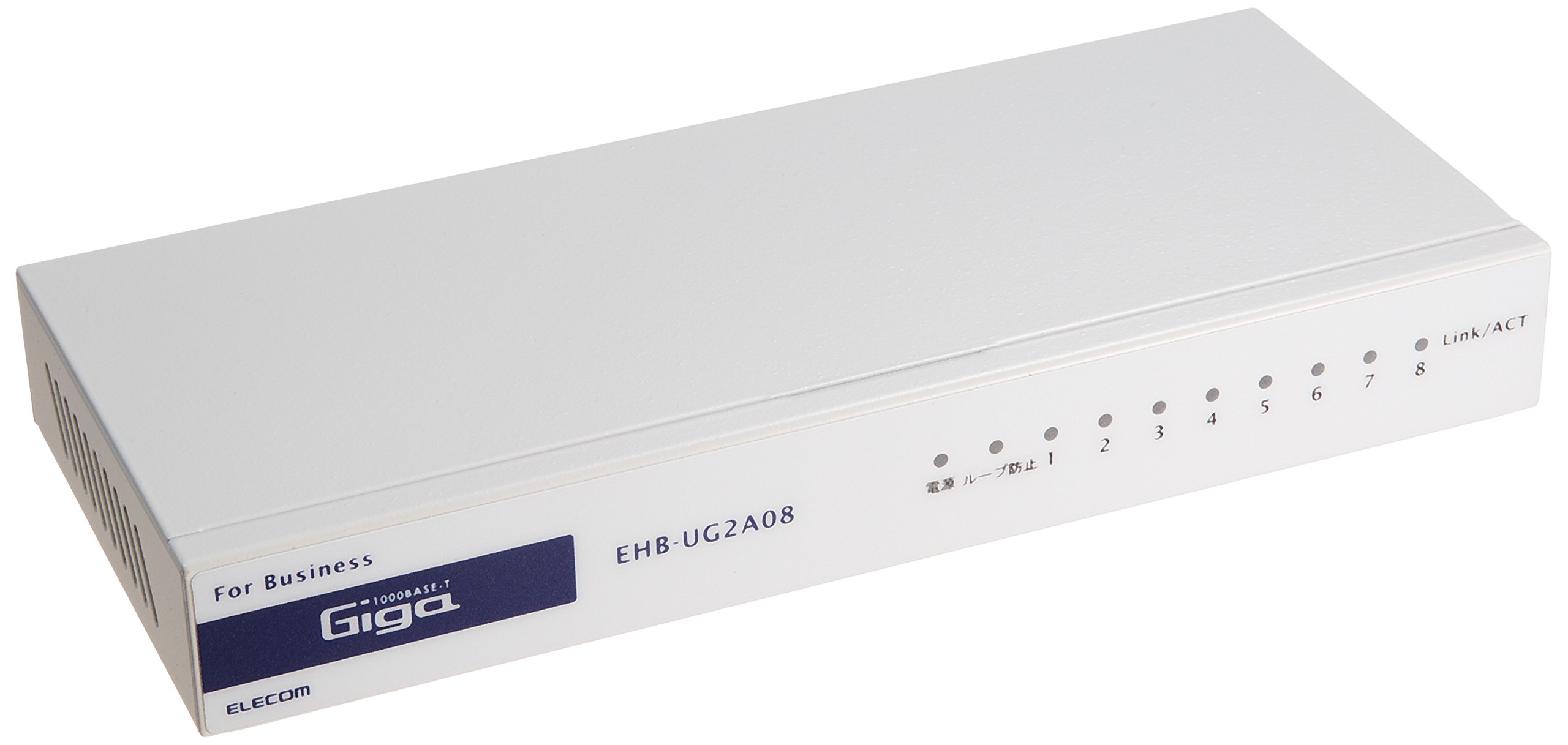 Amazon | エレコム スイッチングハブ(LANハブ) Giga対応 8ポート 電源