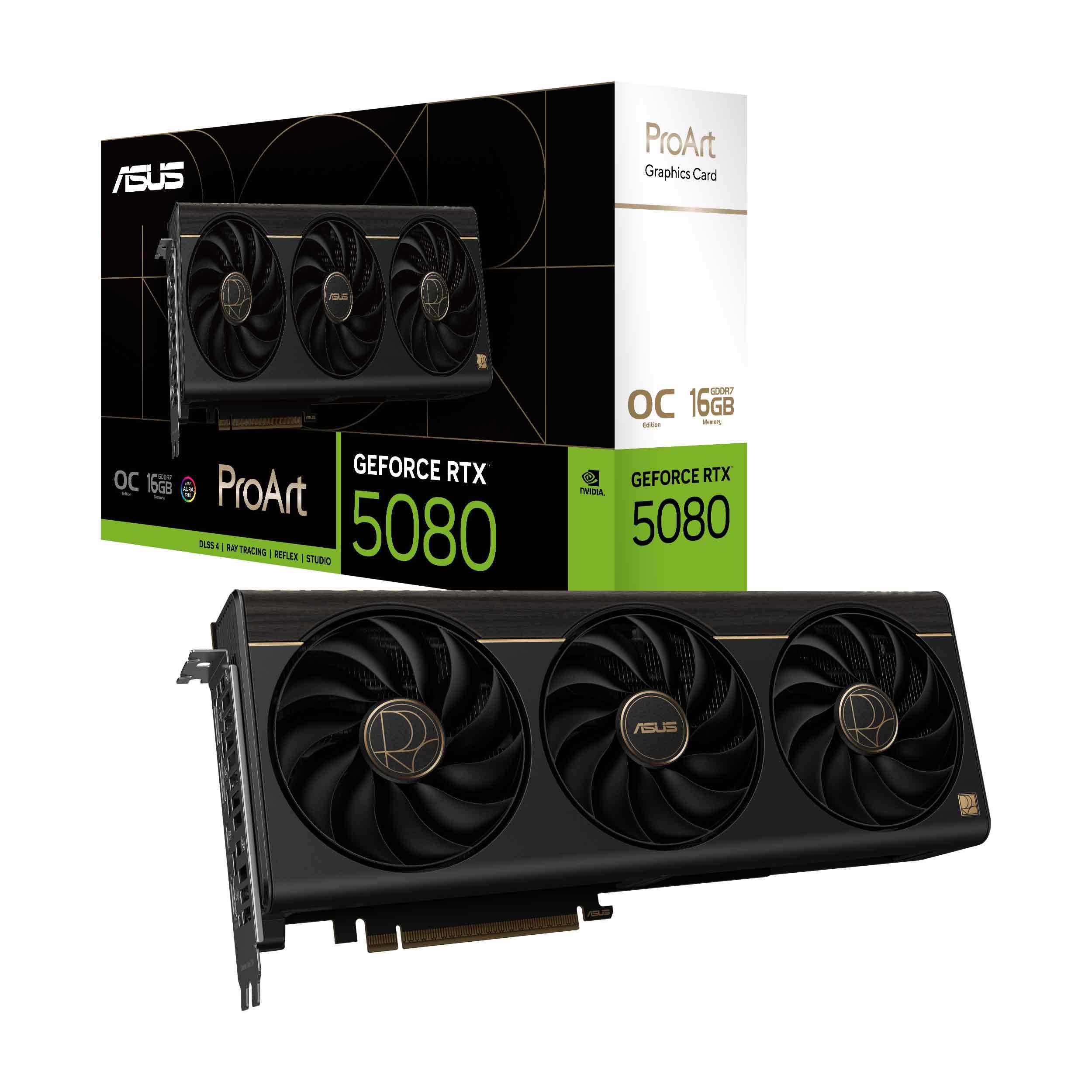 Amazon.com: ASUS ProArt GeForce RTX™ 5080 OC Edition Graphics Card