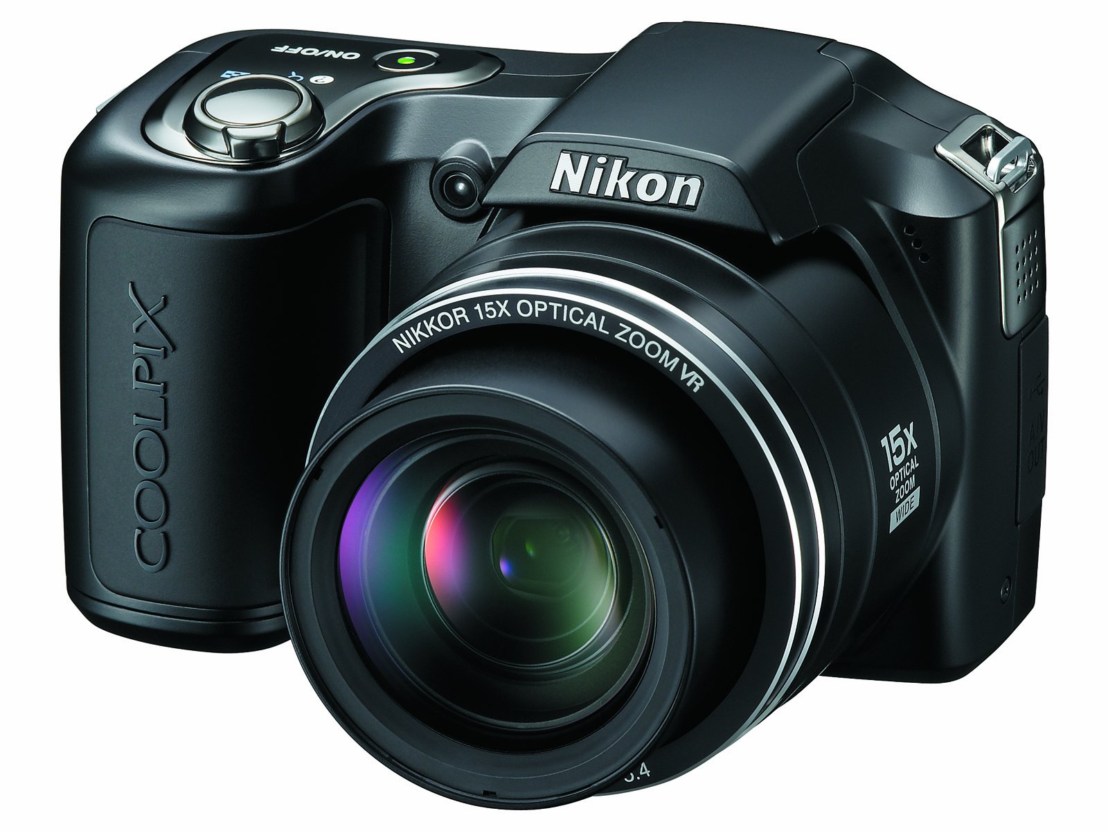 Amazon.com : Nikon Coolpix L100 10 MP Digital Camera with 15x