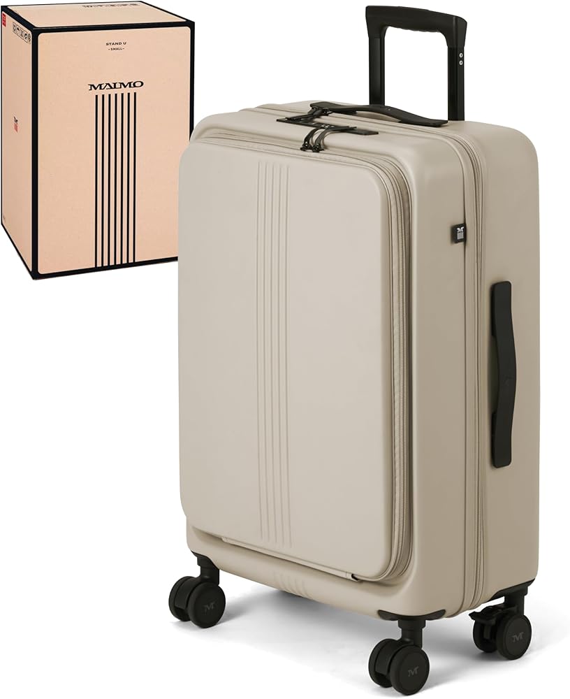 Amazon | [MAIMO] スーツケース Mサイズ フロントオープン ストッパー