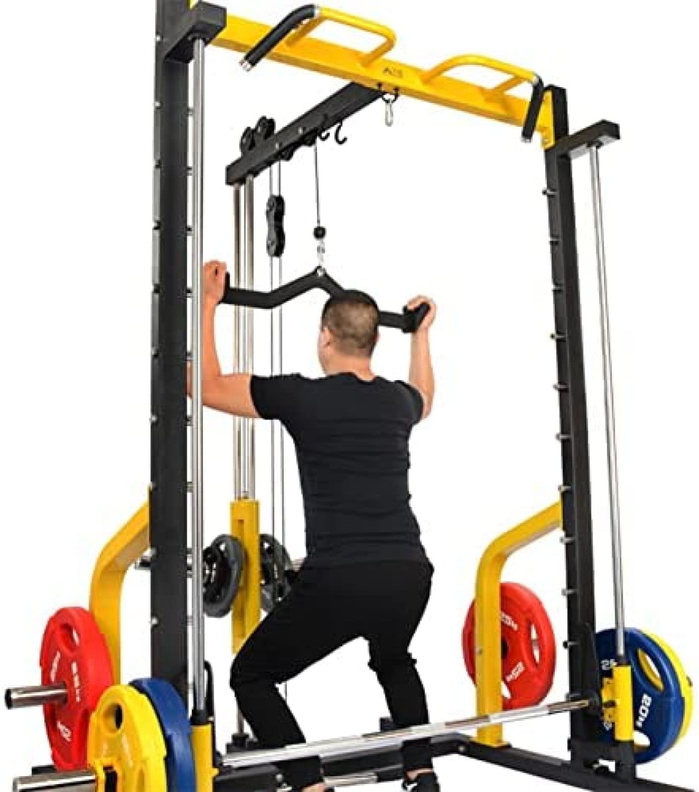 Amazon.co.jp: ラットプルダウンバー、トライセッププッシュダウンバー