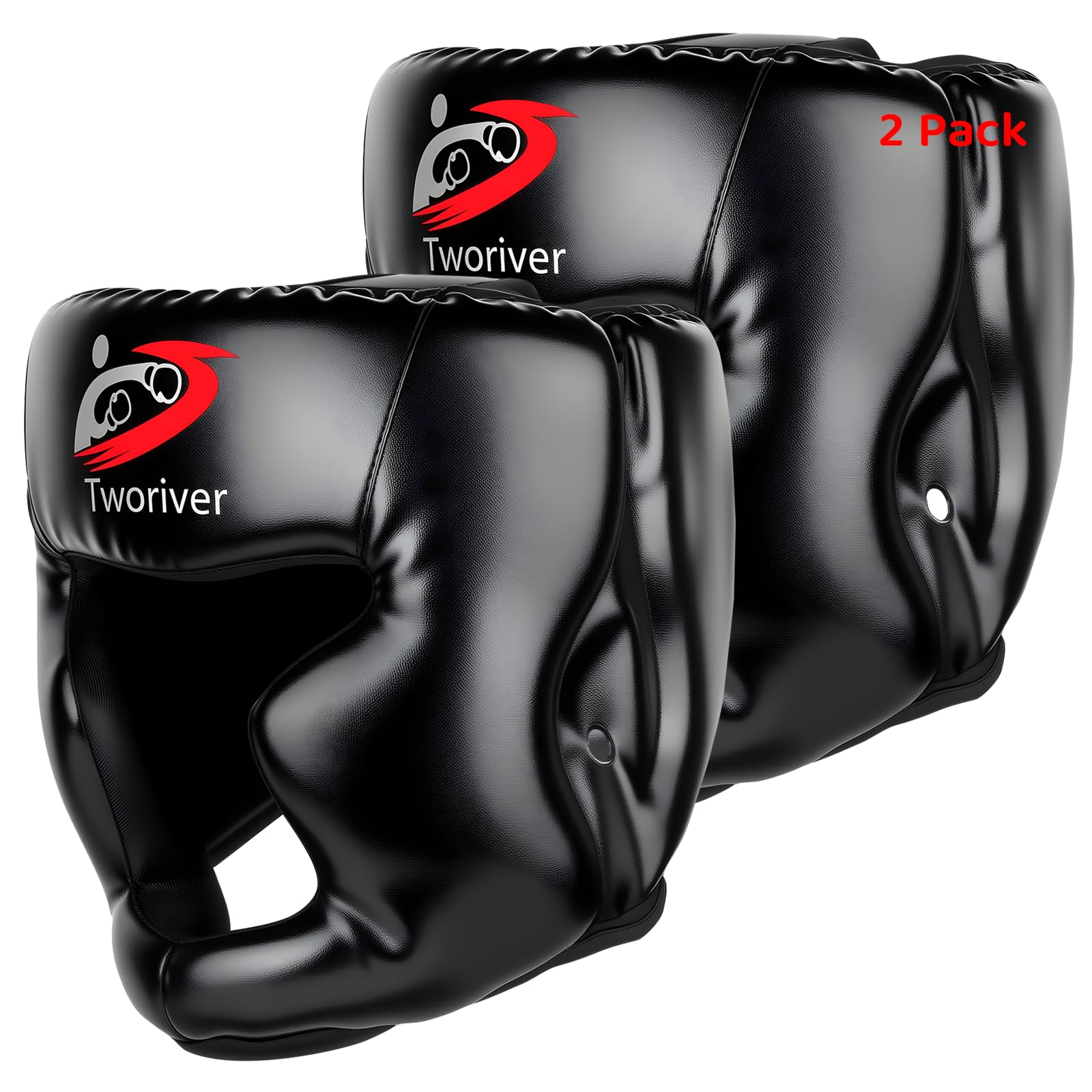 Amazon | ボクシングヘッドギア 2個パック フリーサイズ ボクシング