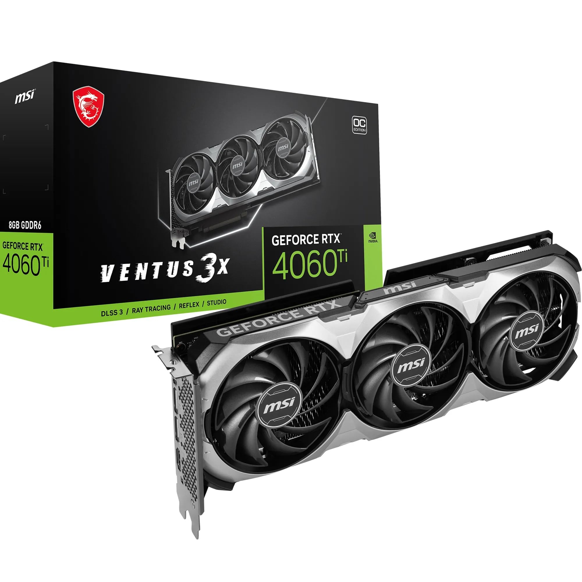Amazon | MSI GeForce RTX 4060 Ti VENTUS 3X E 8G OC。 | MSI