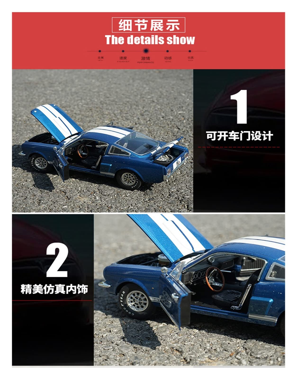 Amazon.co.jp: ミニカー スケールモデルカー 1:18 スケールフォード