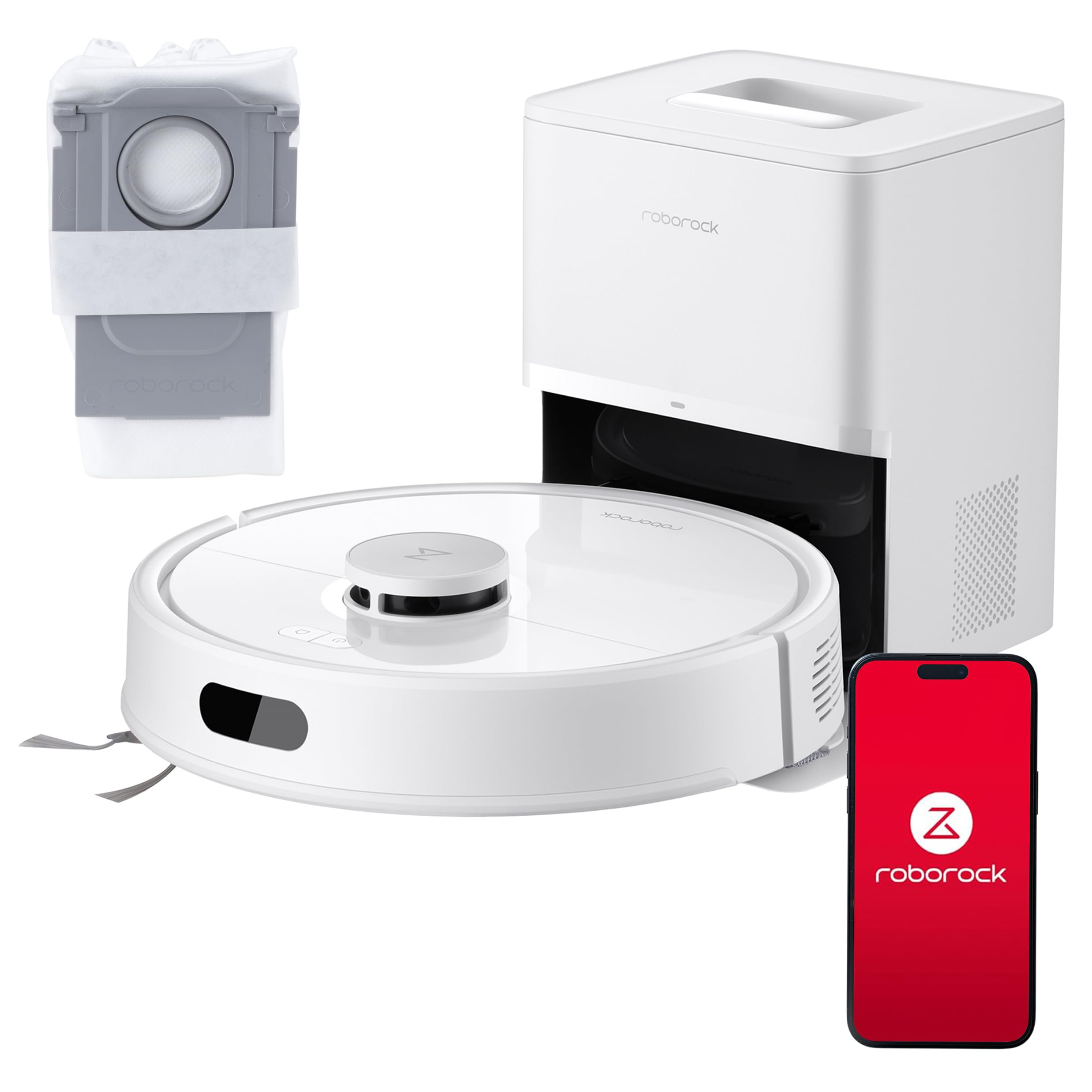 Amazon | 【2025年6月発売】roborock Q7B+ 交換用紙パック4個セット