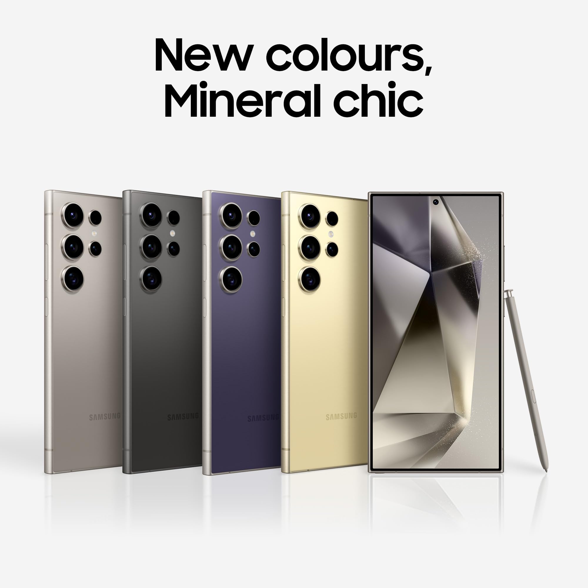 Samsung Galaxy S24 Ultra 5G - Titanium Yellow 512GB, AI Enabled, S