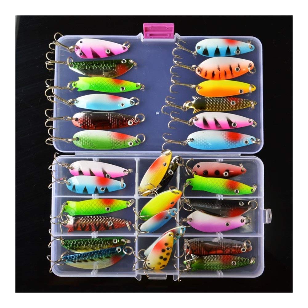 Amazon.co.jp: スプーンルアーセットのスピナーベイト2〜7グラム