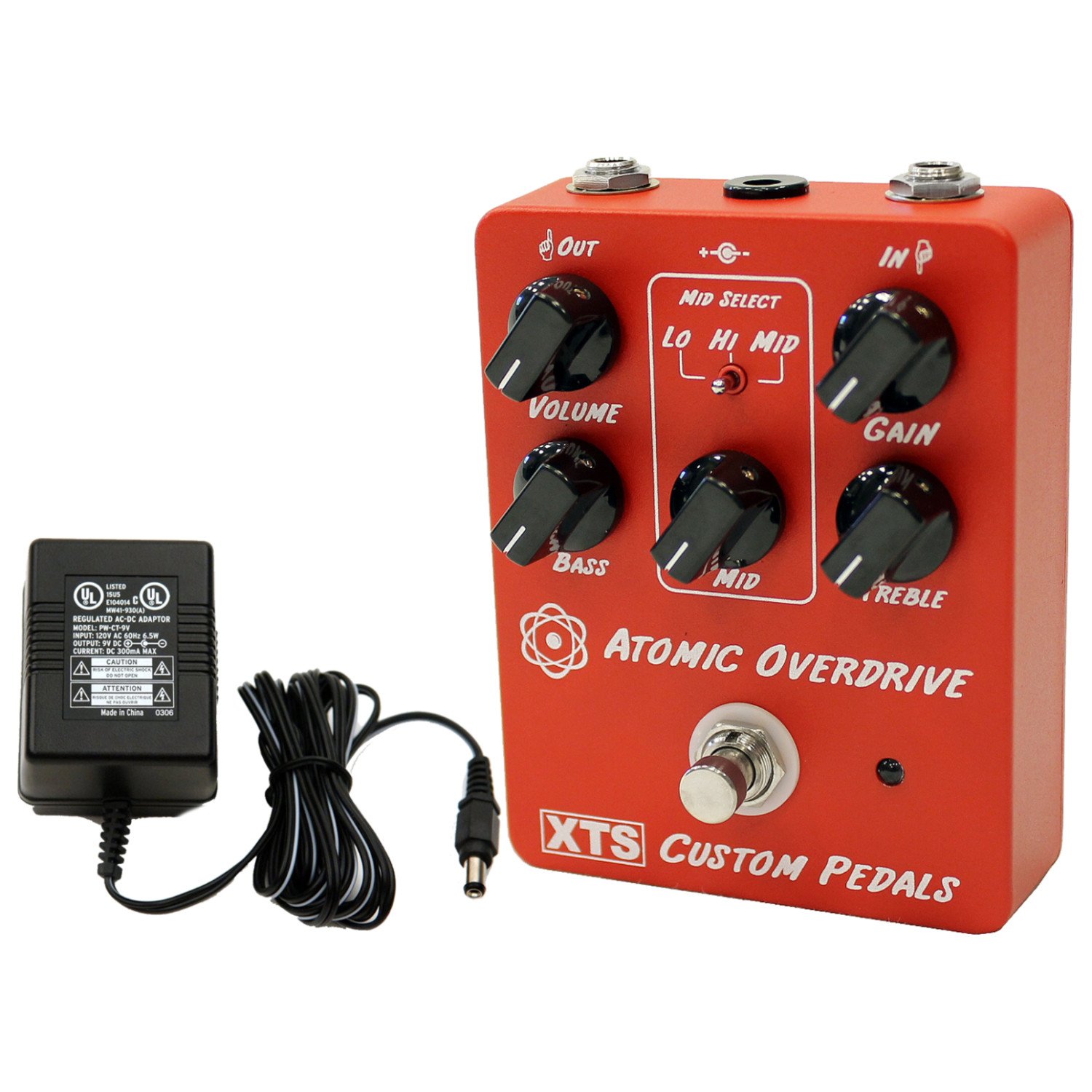 Amazon.com: Xact XTS Atomic Overdrive Pedal w/Power Supply