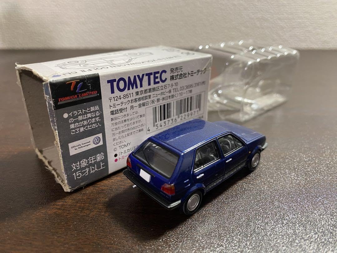 Amazon.co.jp: トミカリミテッドヴィンテージneo vw ゴルフii cli ※箱