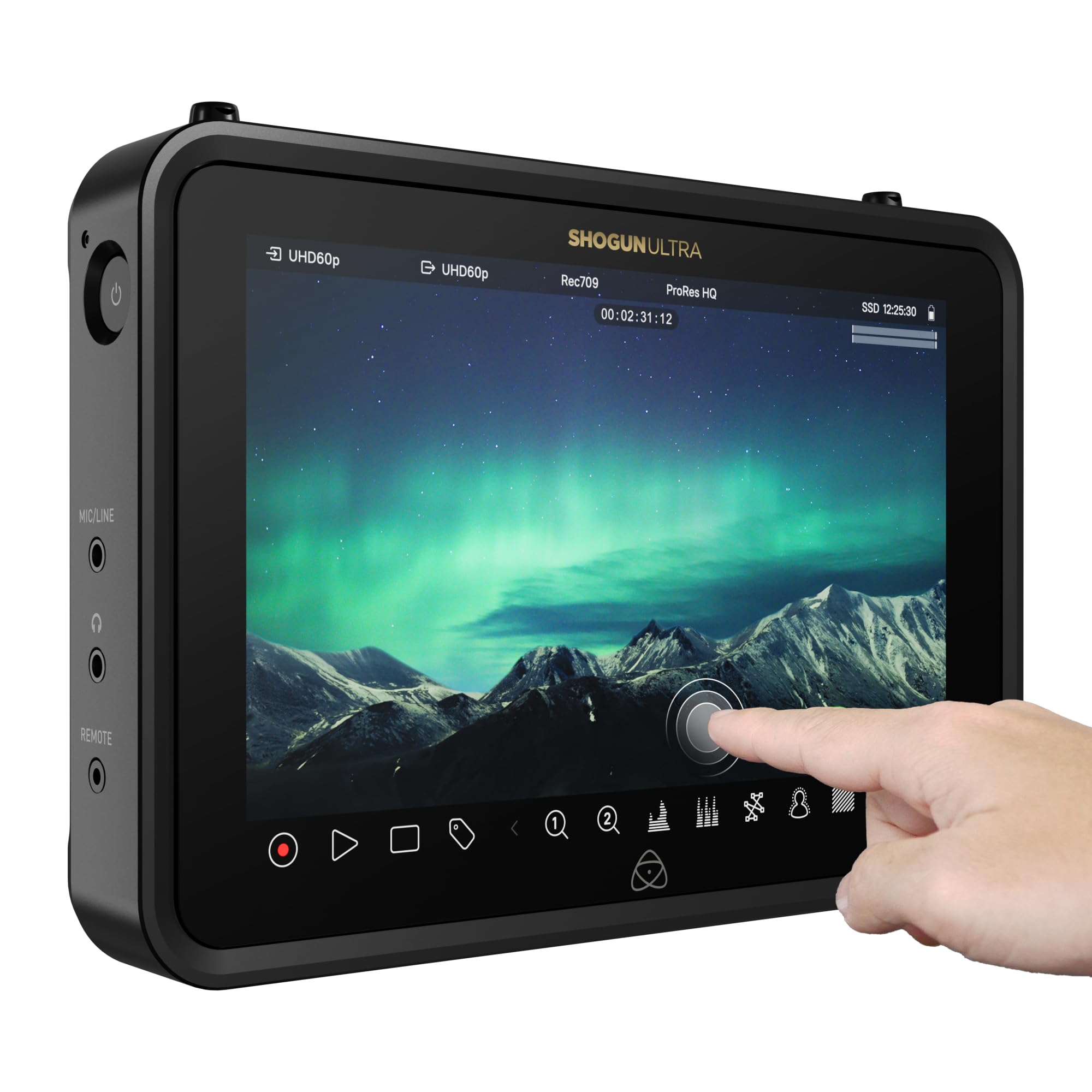 Amazon.com: Atomos Shogun Ultra 7-Inch HDR Monitor-Recorder 8K Raw