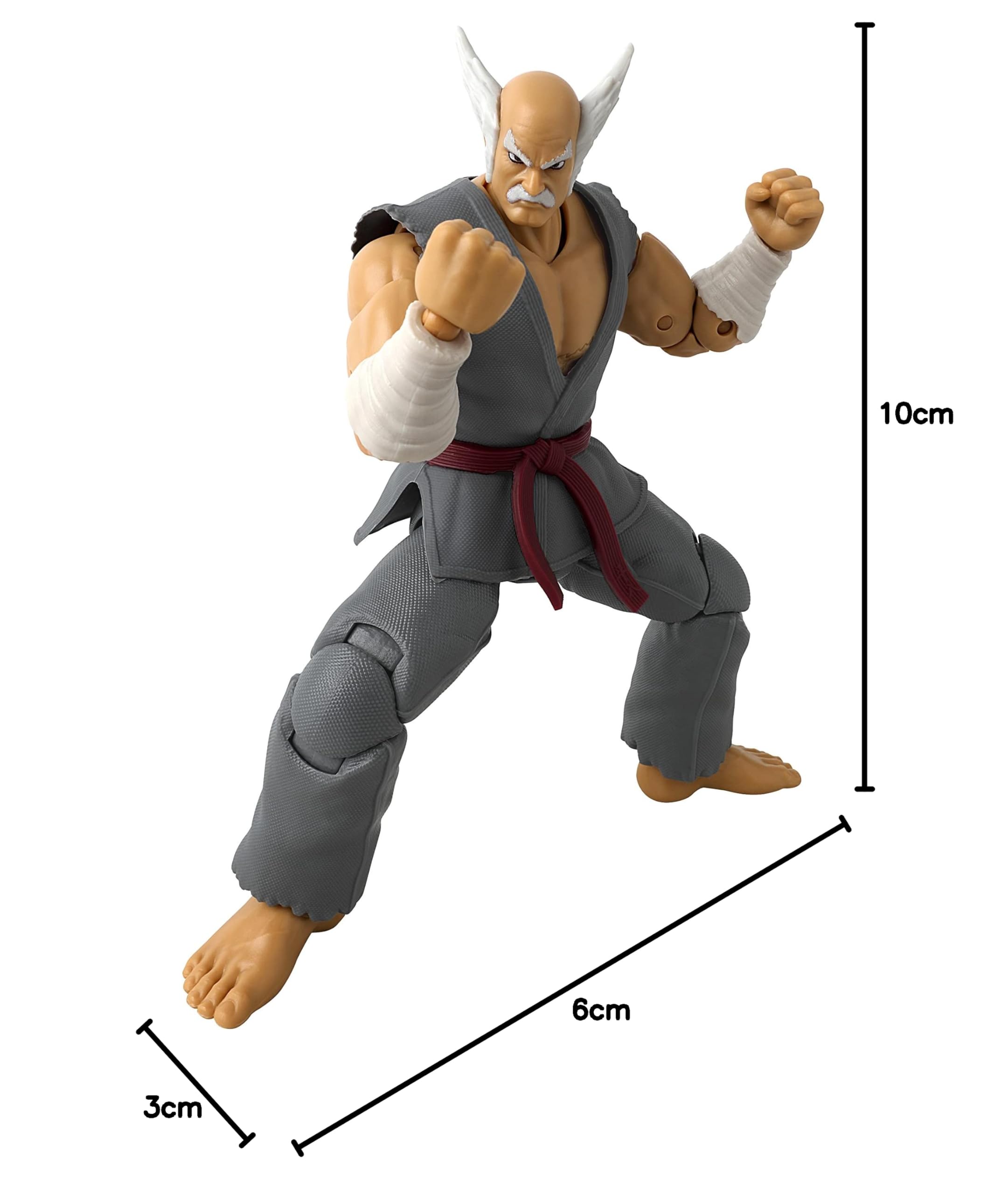 Amazon.co.jp: BANDAI ゲームディメンション 鉄拳三島平八 アクション