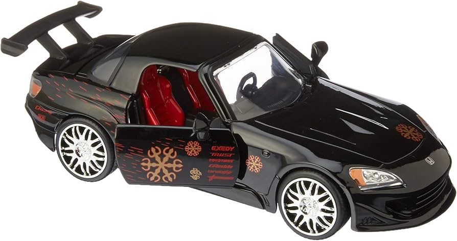 Amazon.com: Jada Toys Fast & Furious 1:24 Johnny's Honda S2000 Die