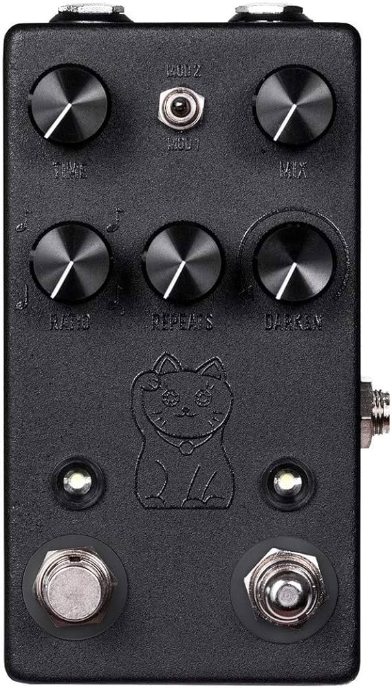 Amazon | JHS Pedals Lucky Cat Delay Black ラッキーキャット