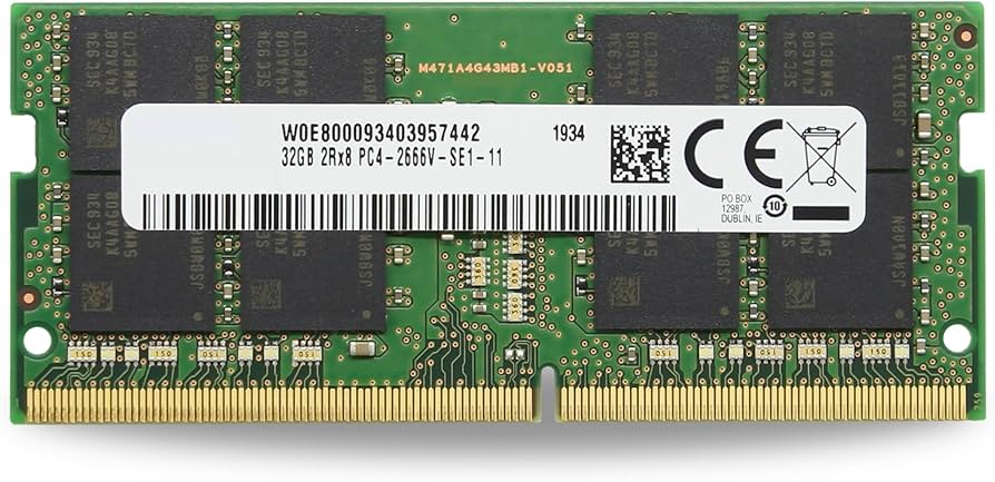 Factory Original 32GB (1x32GB) Compatible for Dell Precision 7520