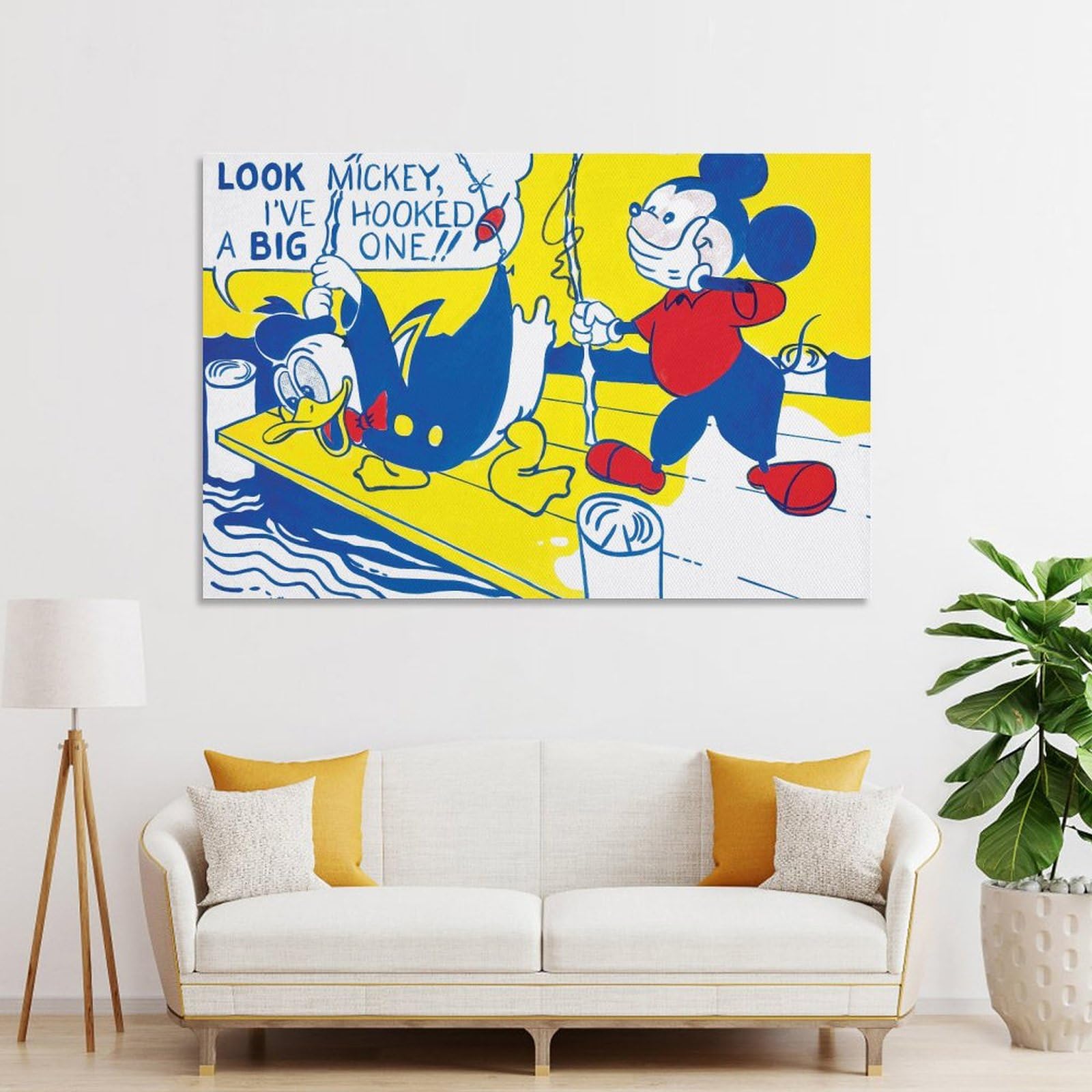 Amazon.co.jp: Roy Lichtensteinロイ・リキテンスタイン《ミッキー見