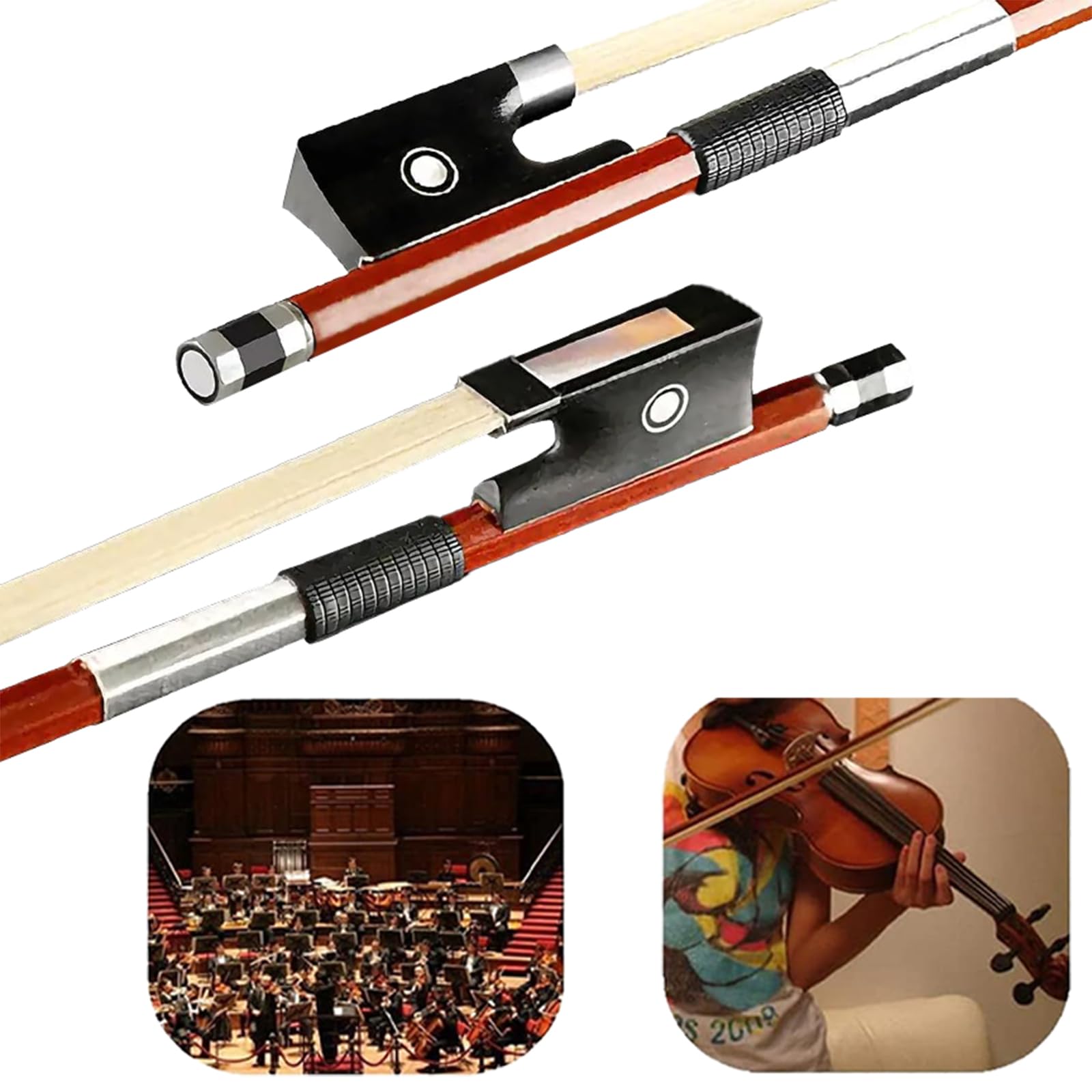 Amazon.com: AMZZ Professional 4/4 Full Size Violin Bow