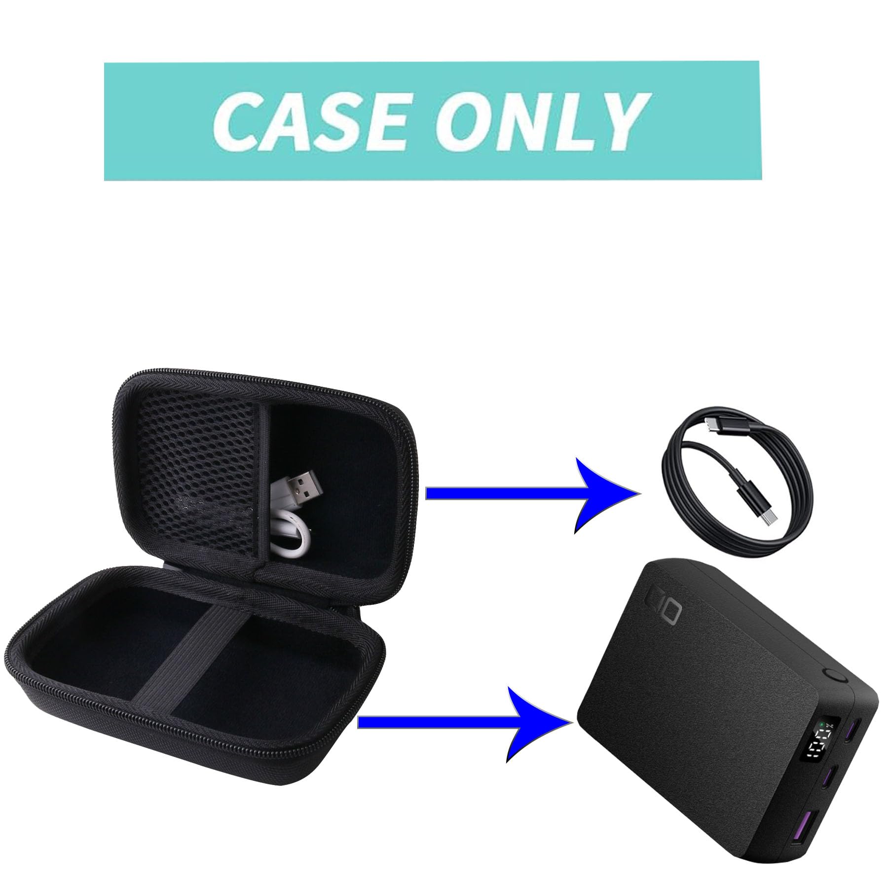 Amazon | WERJIA 収納ケース対応 CIO SMARTCOBY TRIO 20000mAh 65W