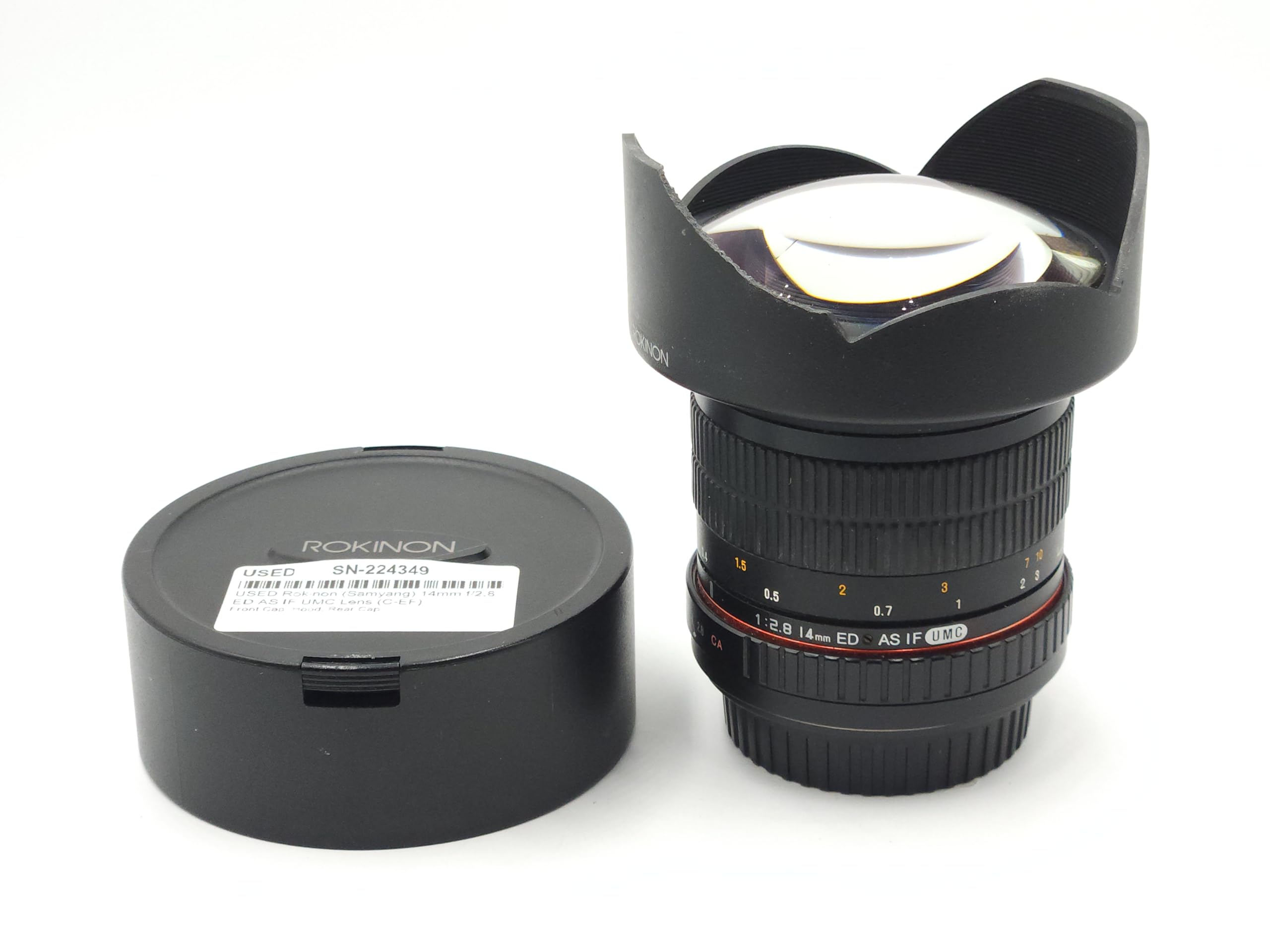 Amazon.com : Samyang 14mm F2.8 Full Frame Ultra Wide Angle Lens