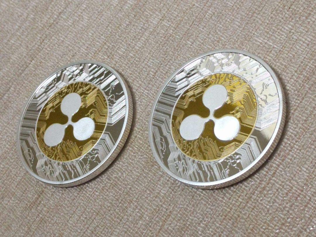 Amazon.co.jp: リップル XRP 仮想通貨 暗号資産 レプリカコイン2枚