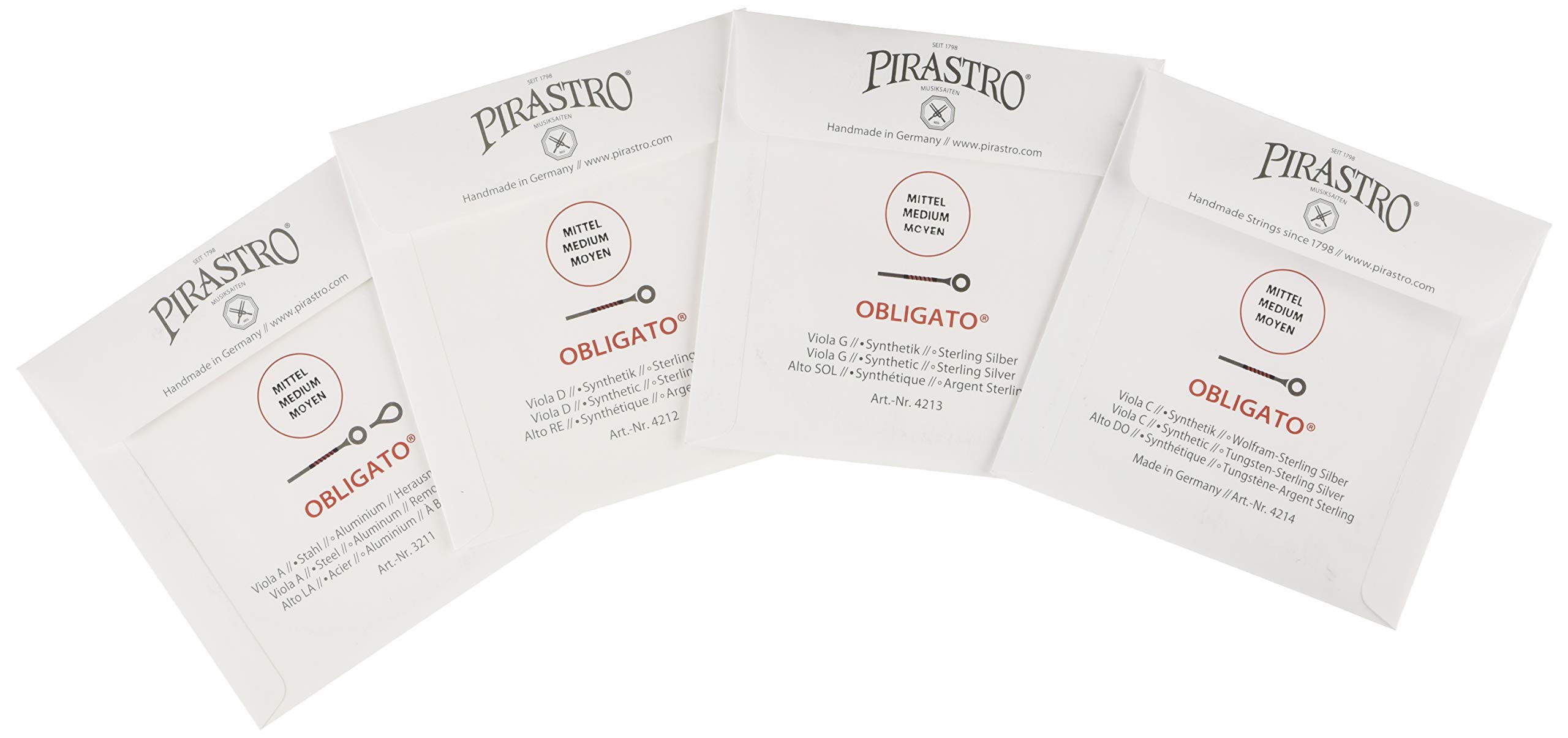 Amazon.co.jp: オブリガートOBLIGATO ビオラ弦セット : 楽器・音響機器