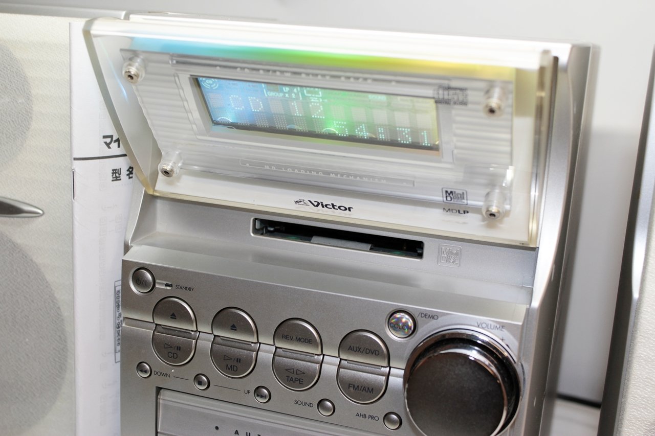 Amazon | ビクター Victor ｜CD/MDLP コンポ CA-UXZ7MD ダブル4倍録音