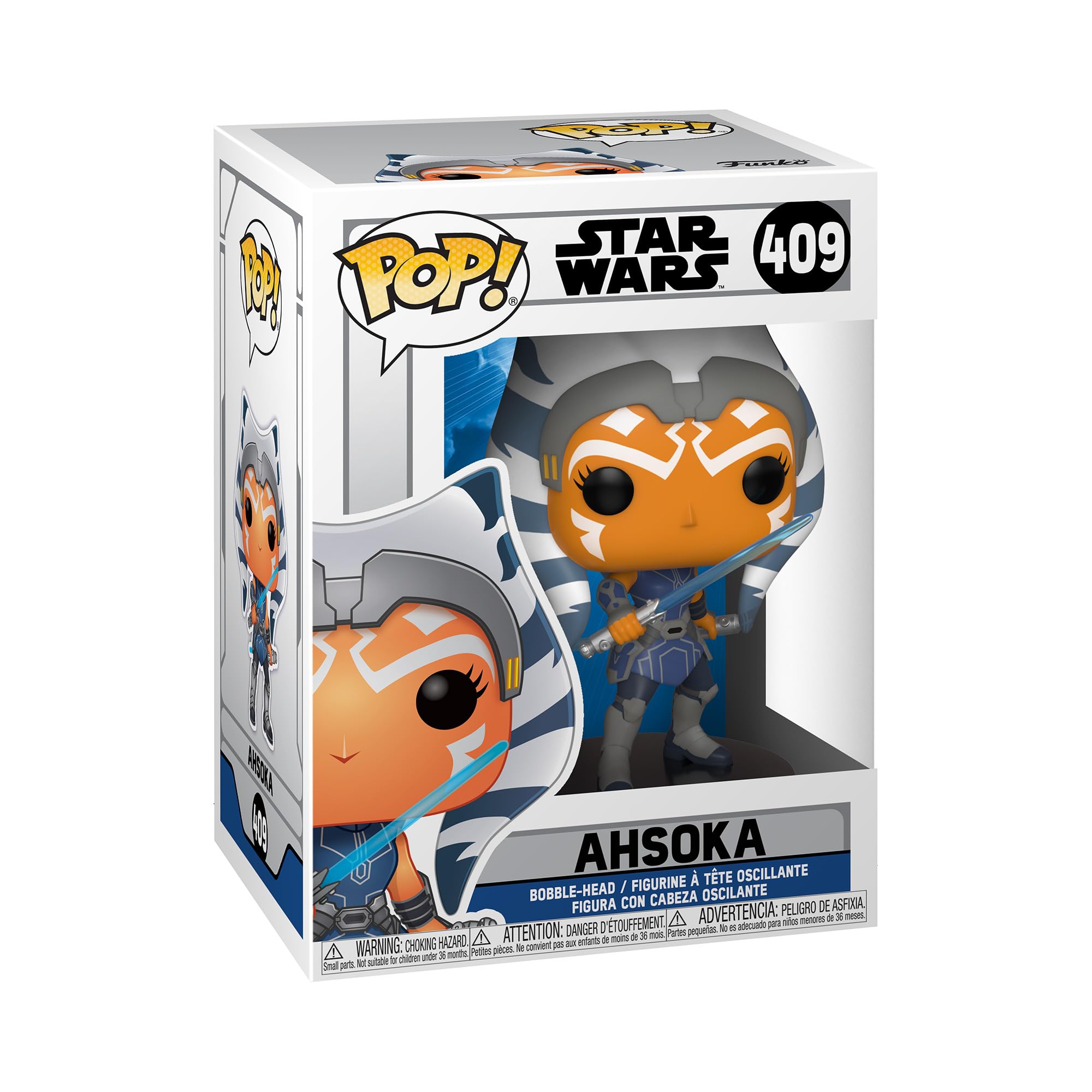 Amazon.com: Funko Pop! Star Wars: Clone Wars - Ahsoka Tano Vinyl