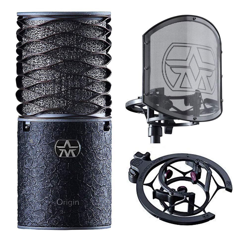 Amazon.com: Aston Microphones Origin Black Bundle Production Kit