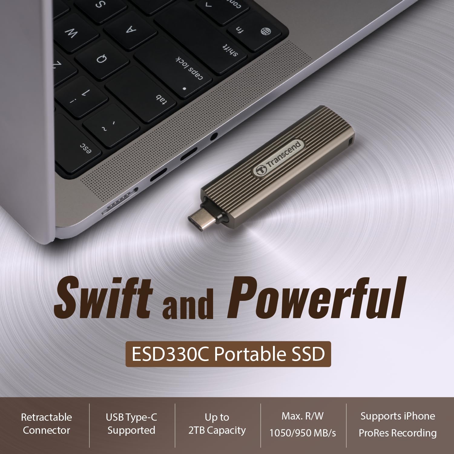 Amazon | トランセンド ポータブルSSD 1TB USB 10Gbps 最大1050 MB/s