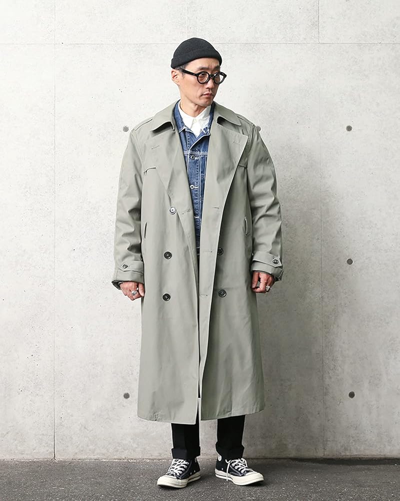 Amazon | 実物 デッドストック 米軍 U.S.M.C.（米海兵隊）トレンチ