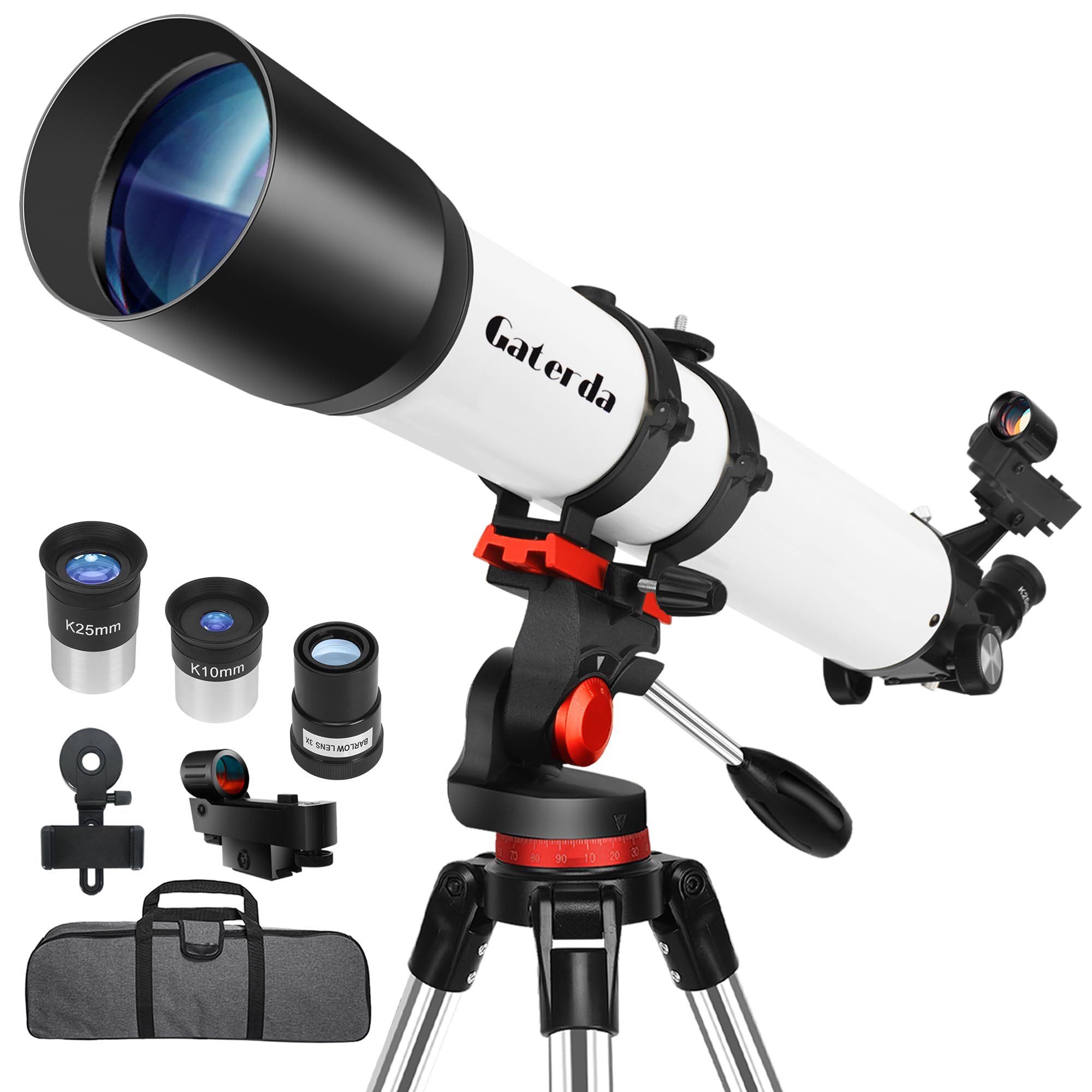 Amazon.co.jp: 天体望遠鏡 初心者 90mm大口径 700mm焦点距離 210倍の高