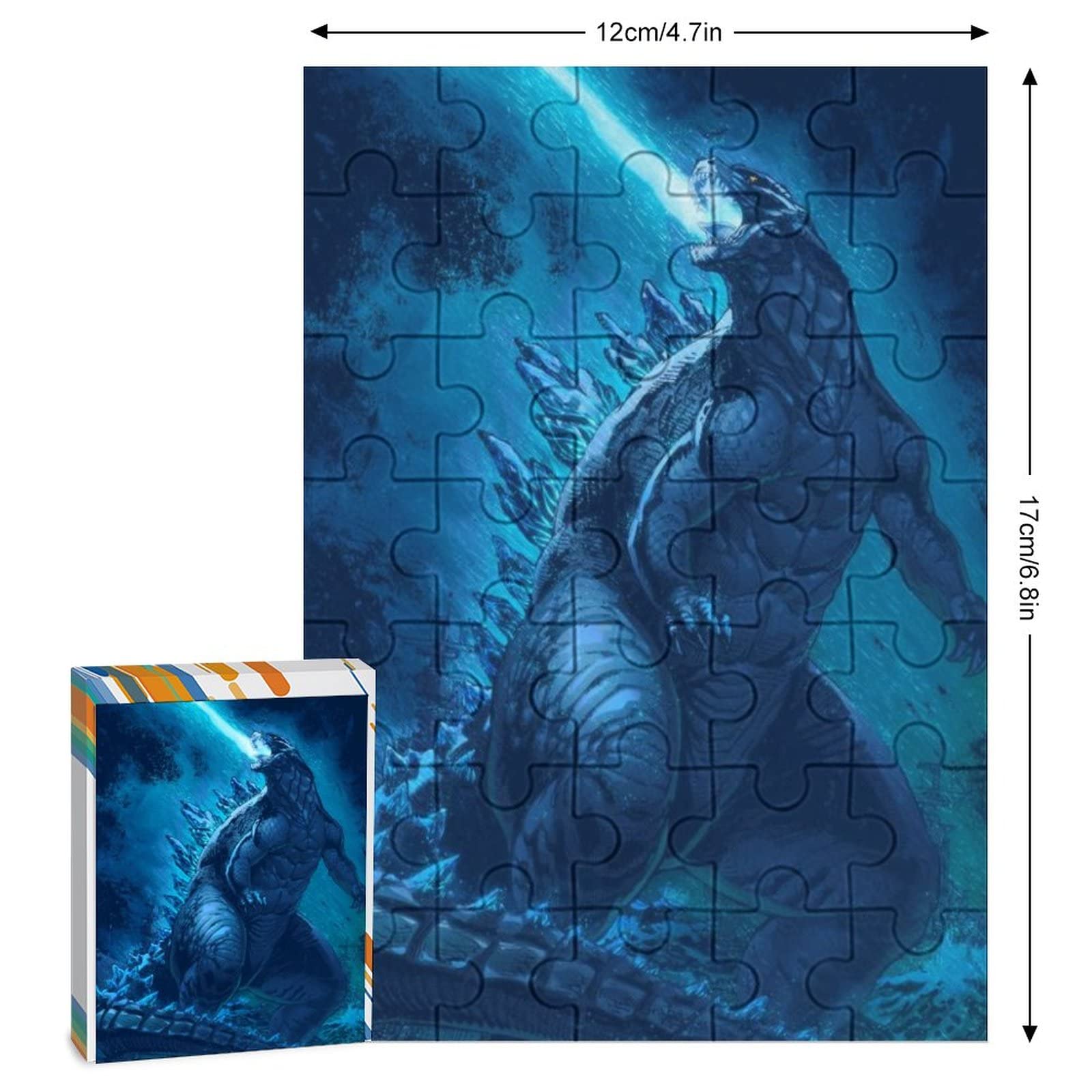 Amazon.co.jp: ゴジラ パズル ジグソーパズル 1000ピース（53×78cm